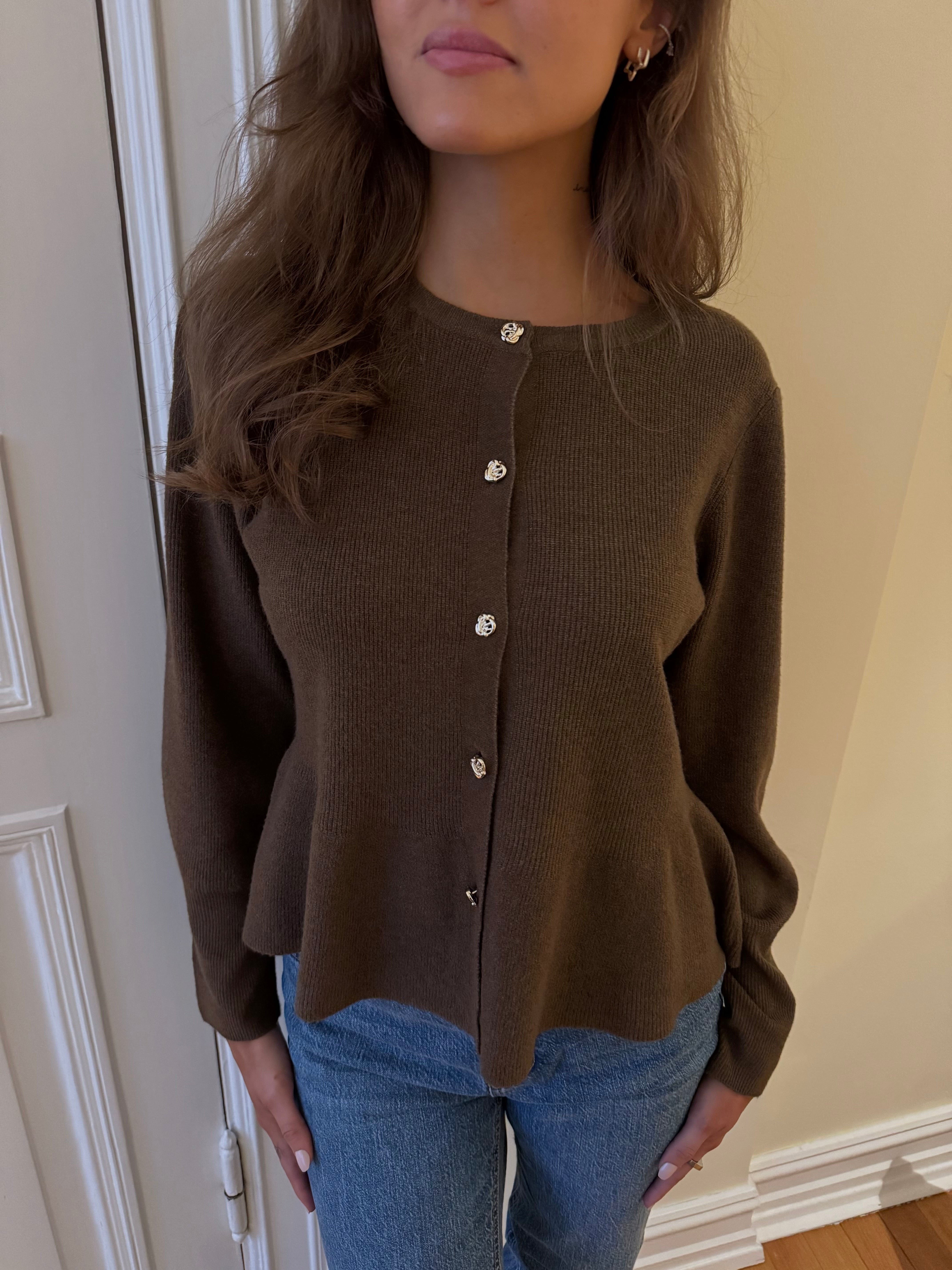 VMLIGHT Knit Cardigan - Carafe