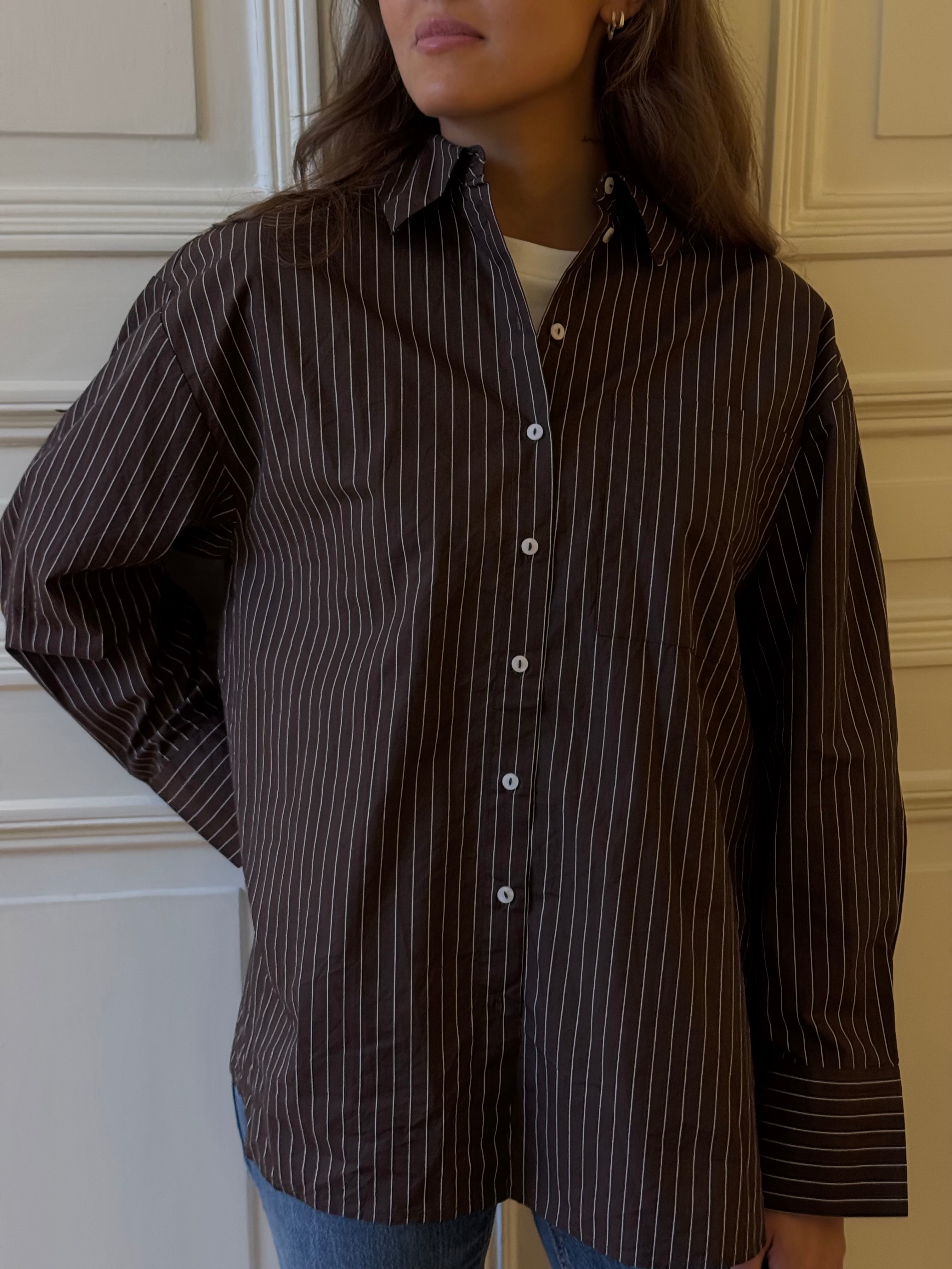 VMFANNI Shirt - Chocolate Brown