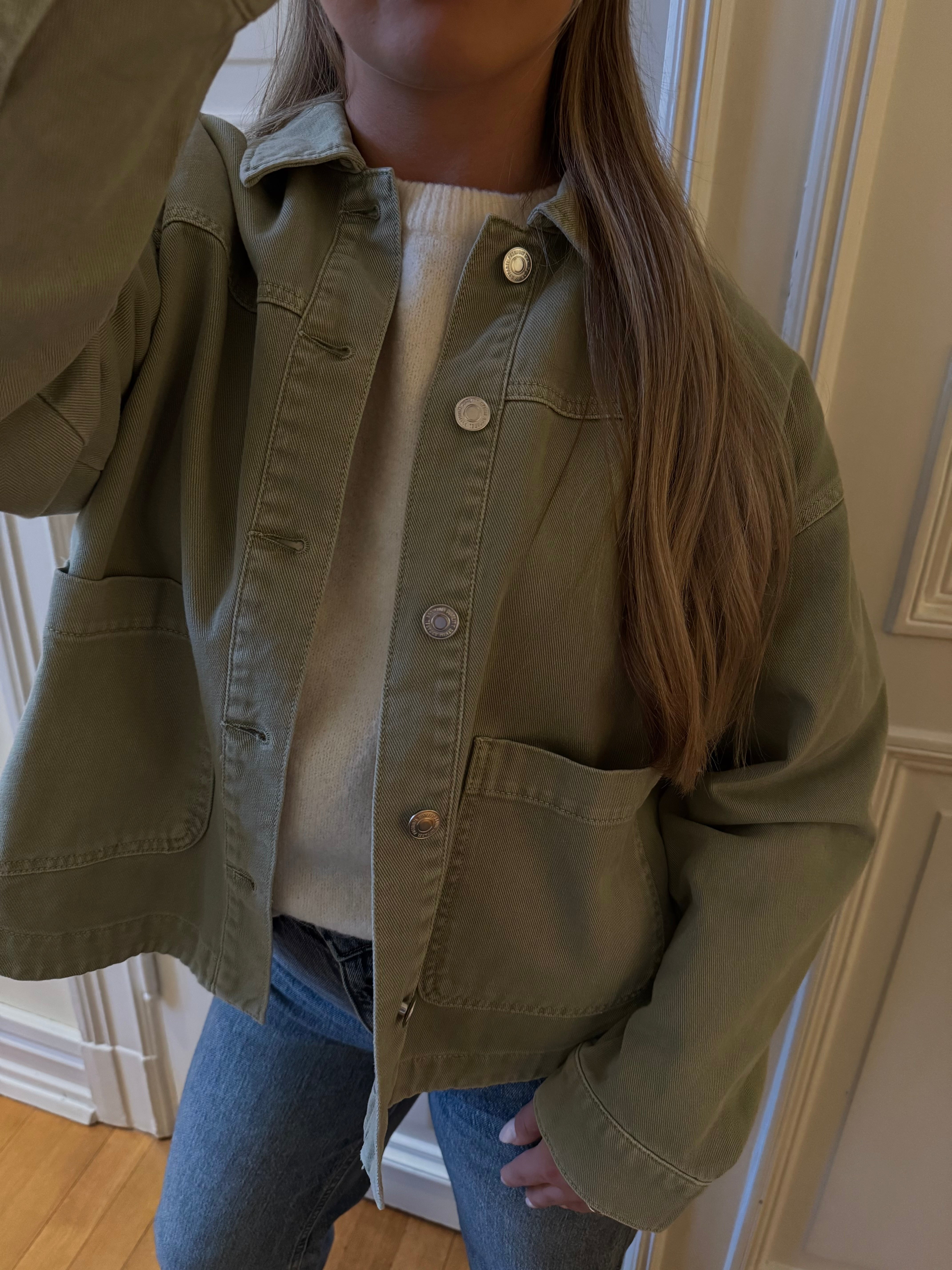 VMJAMIE Denim Jacket - Laurel Wreath