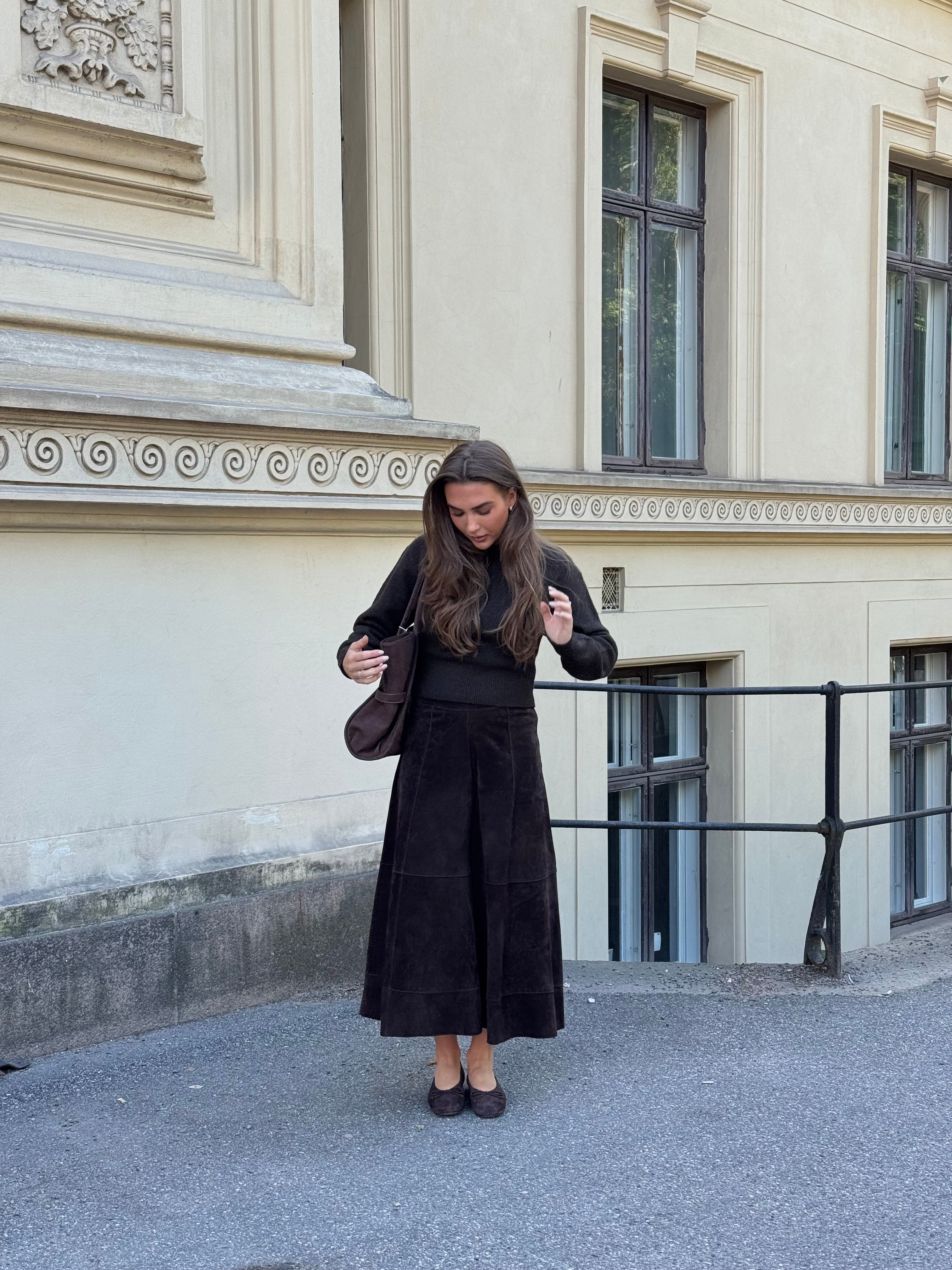 VMJANICE Midi Skirt - Chocolate Torte