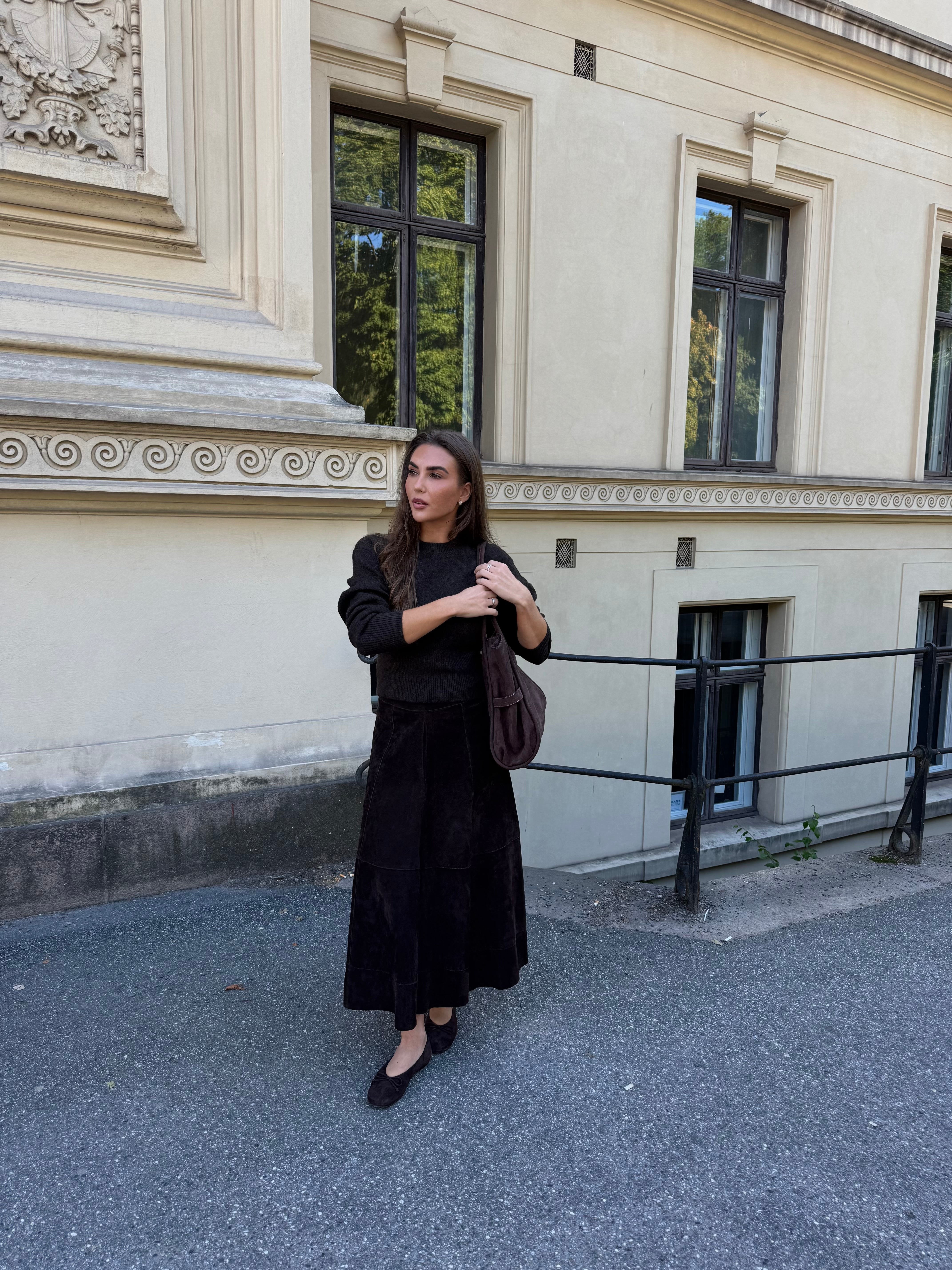 VMJANICE Midi Skirt - Chocolate Torte