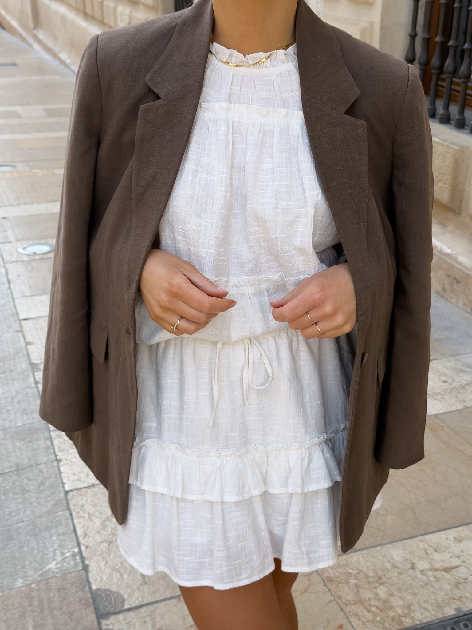 VMSISSEVERA Blazer - Chocolate Martini