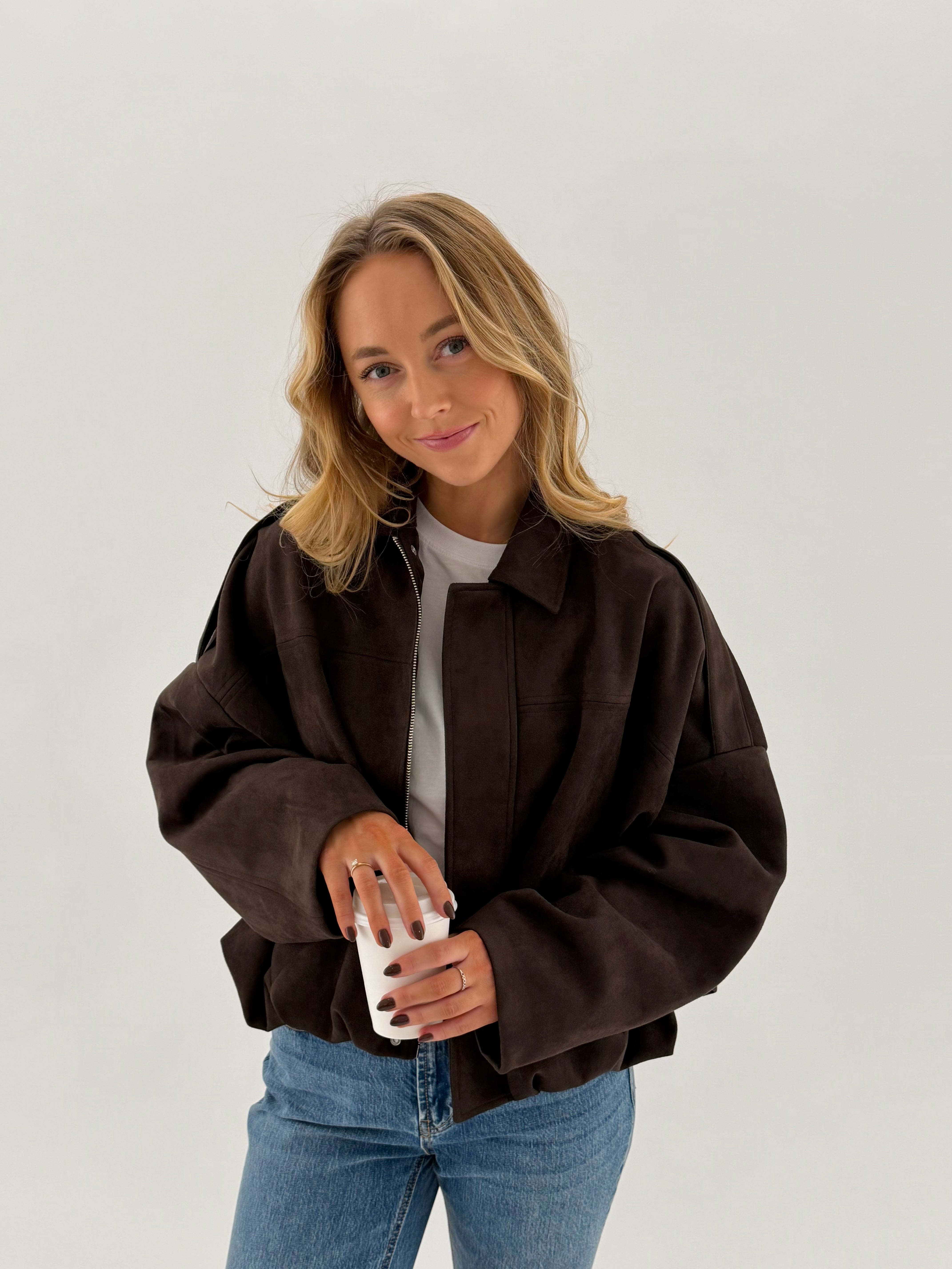 VMHAZEL JACKET - Chocolate Torte