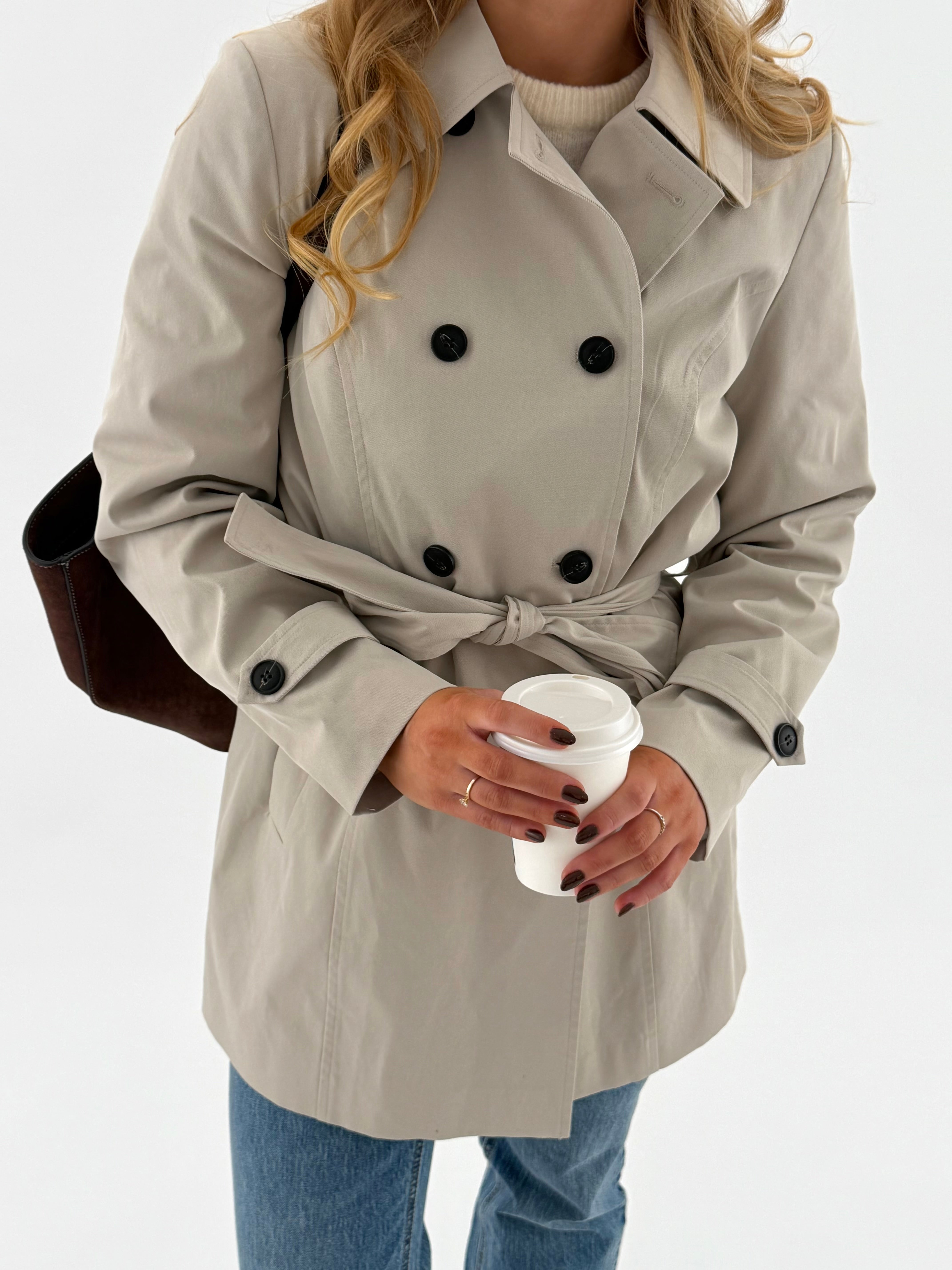 VMCHELSEA Trenchcoat - Oatmeal