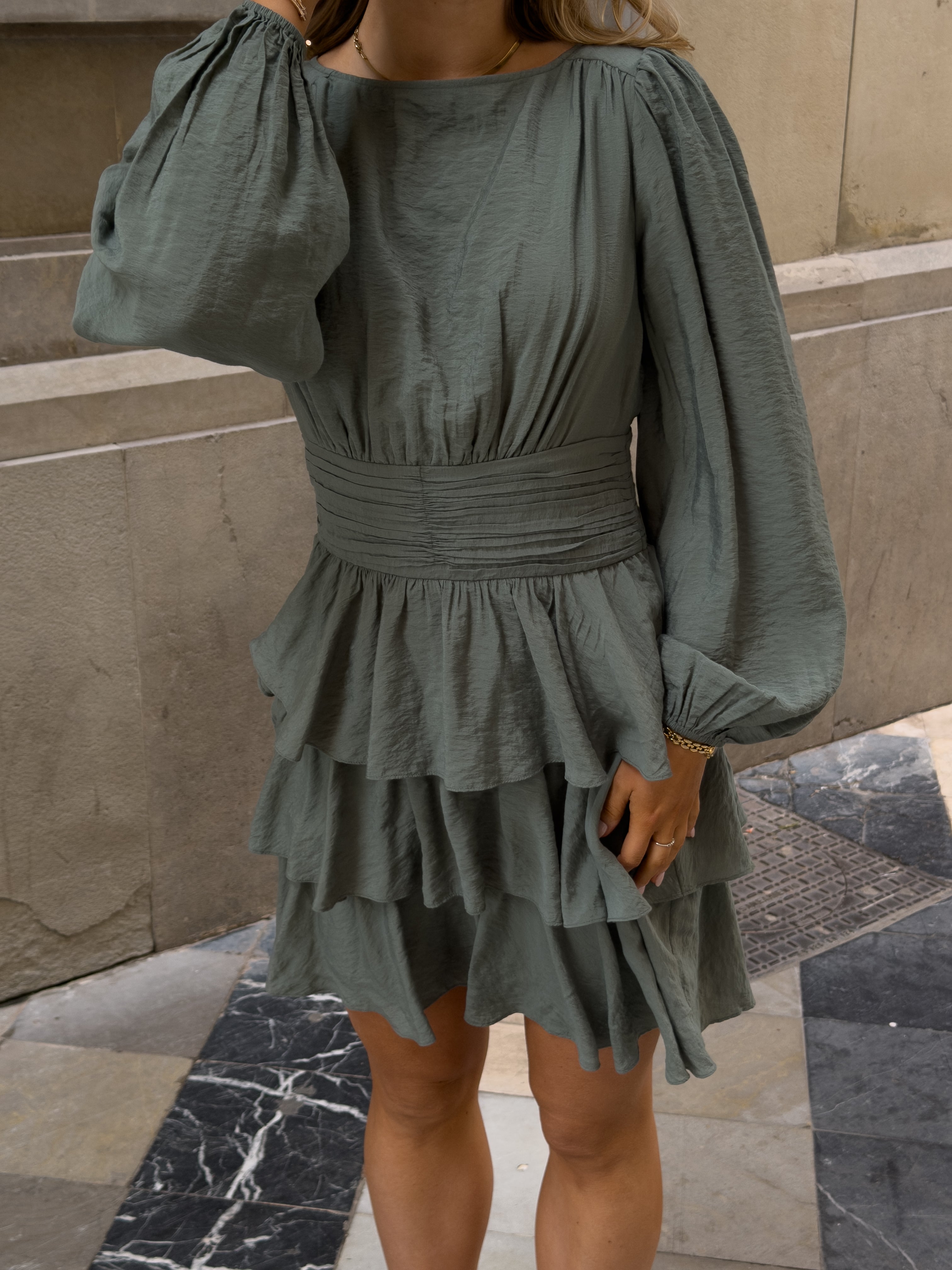 VMLISE Short Dress - Laurel Wreath