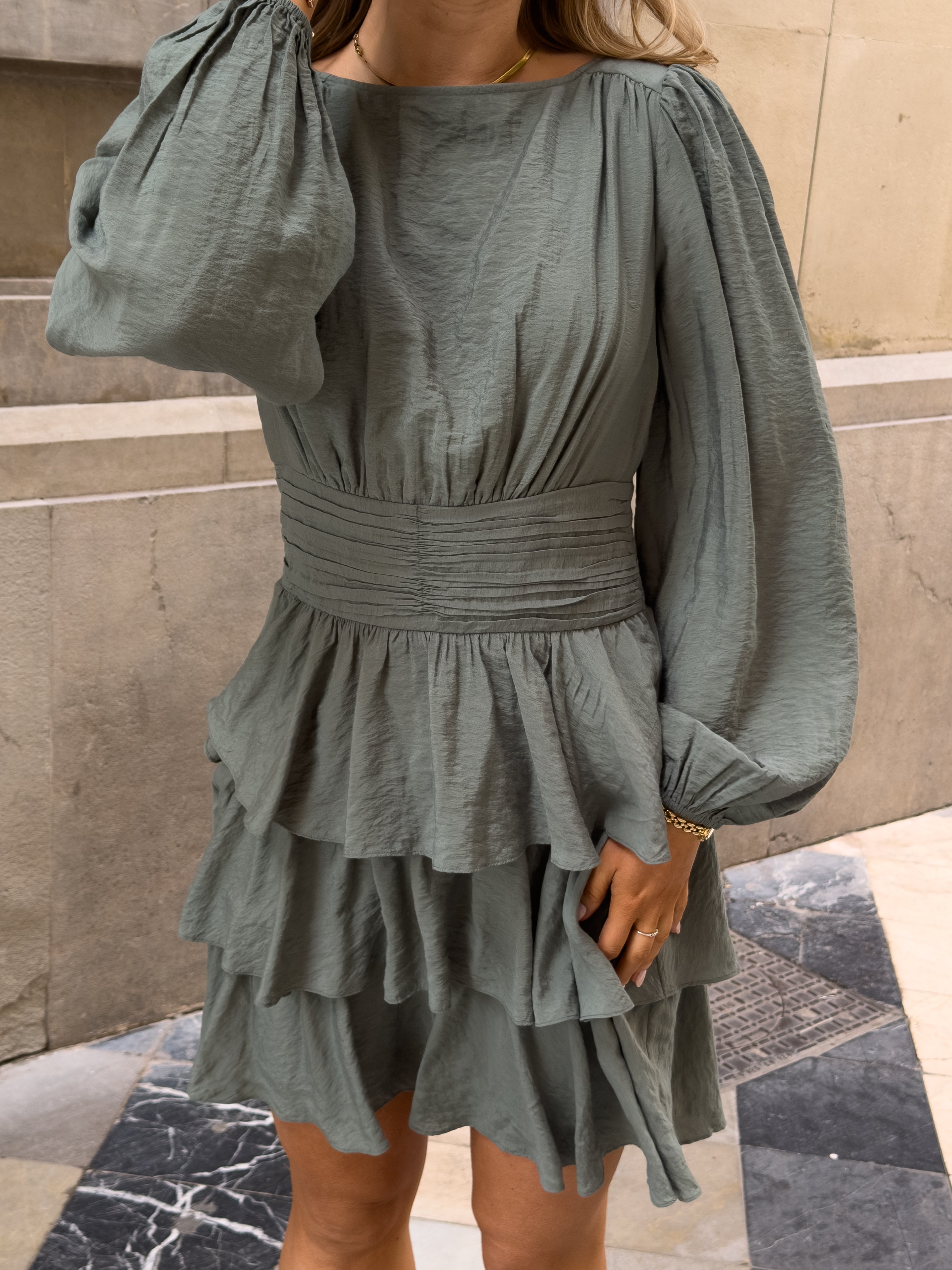 VMLISE Short Dress - Laurel Wreath