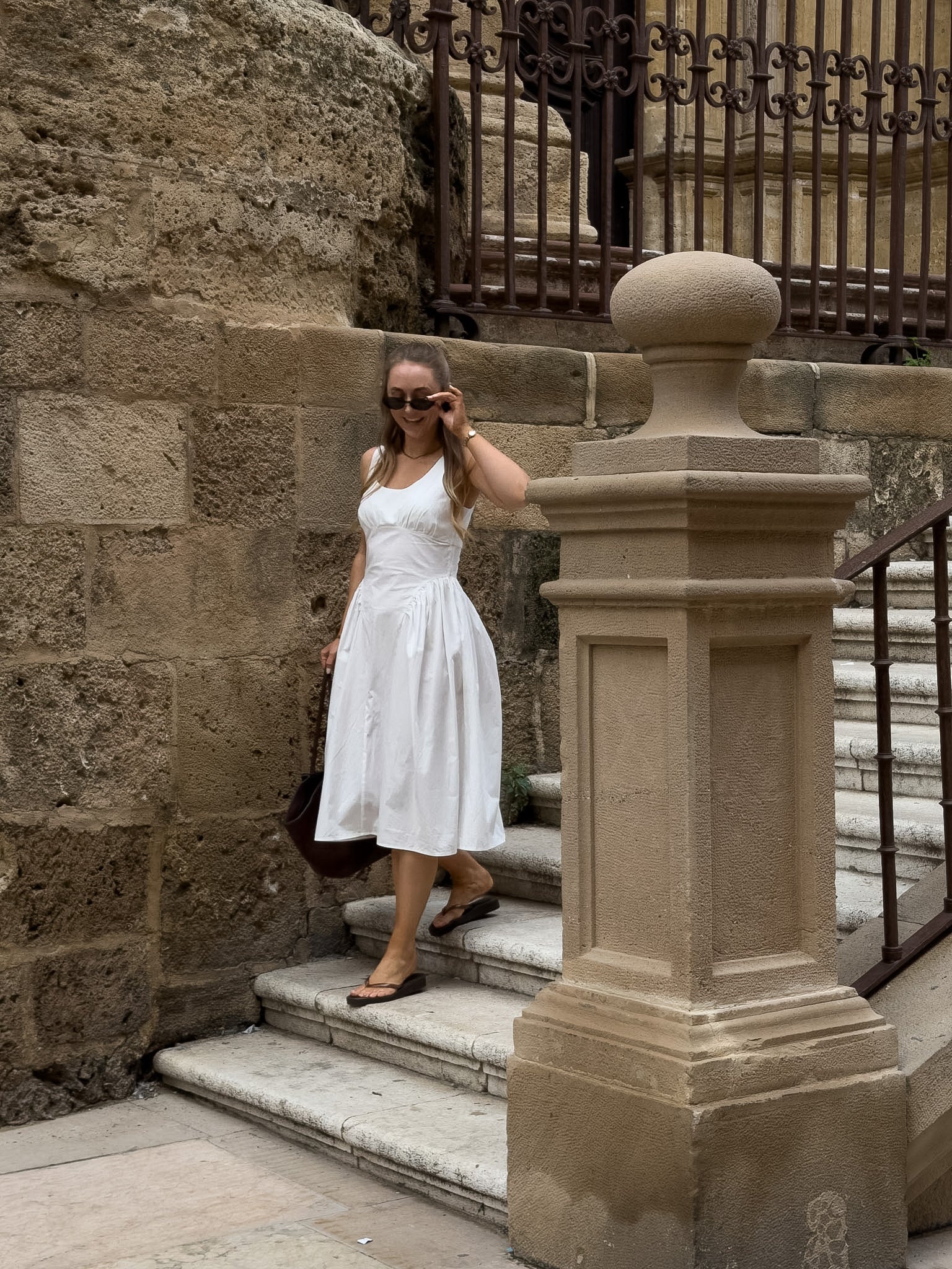 NMASTA Midi Dress - Cloud Dancer