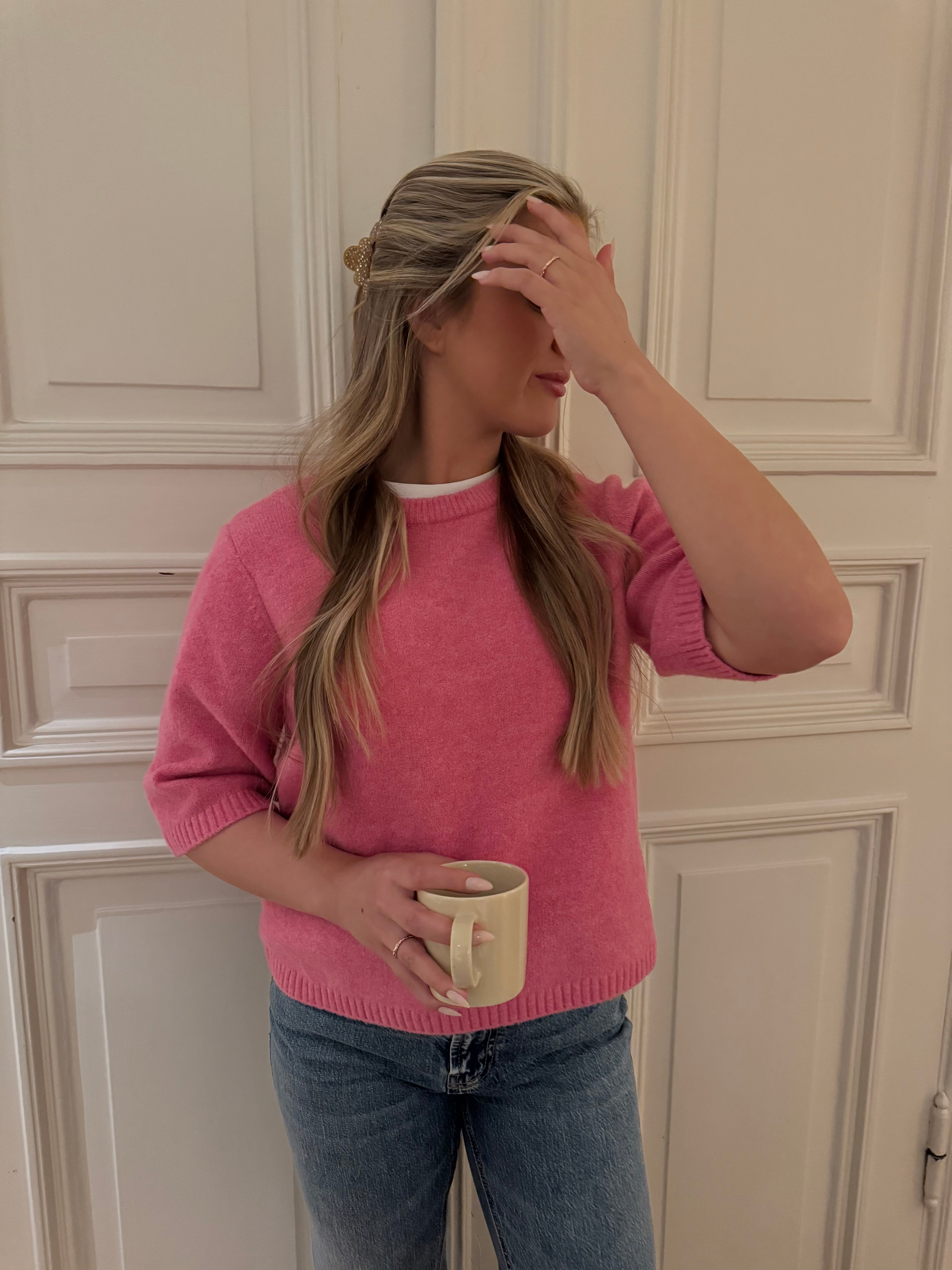 VMBOOM Pullover - Pink Cosmos