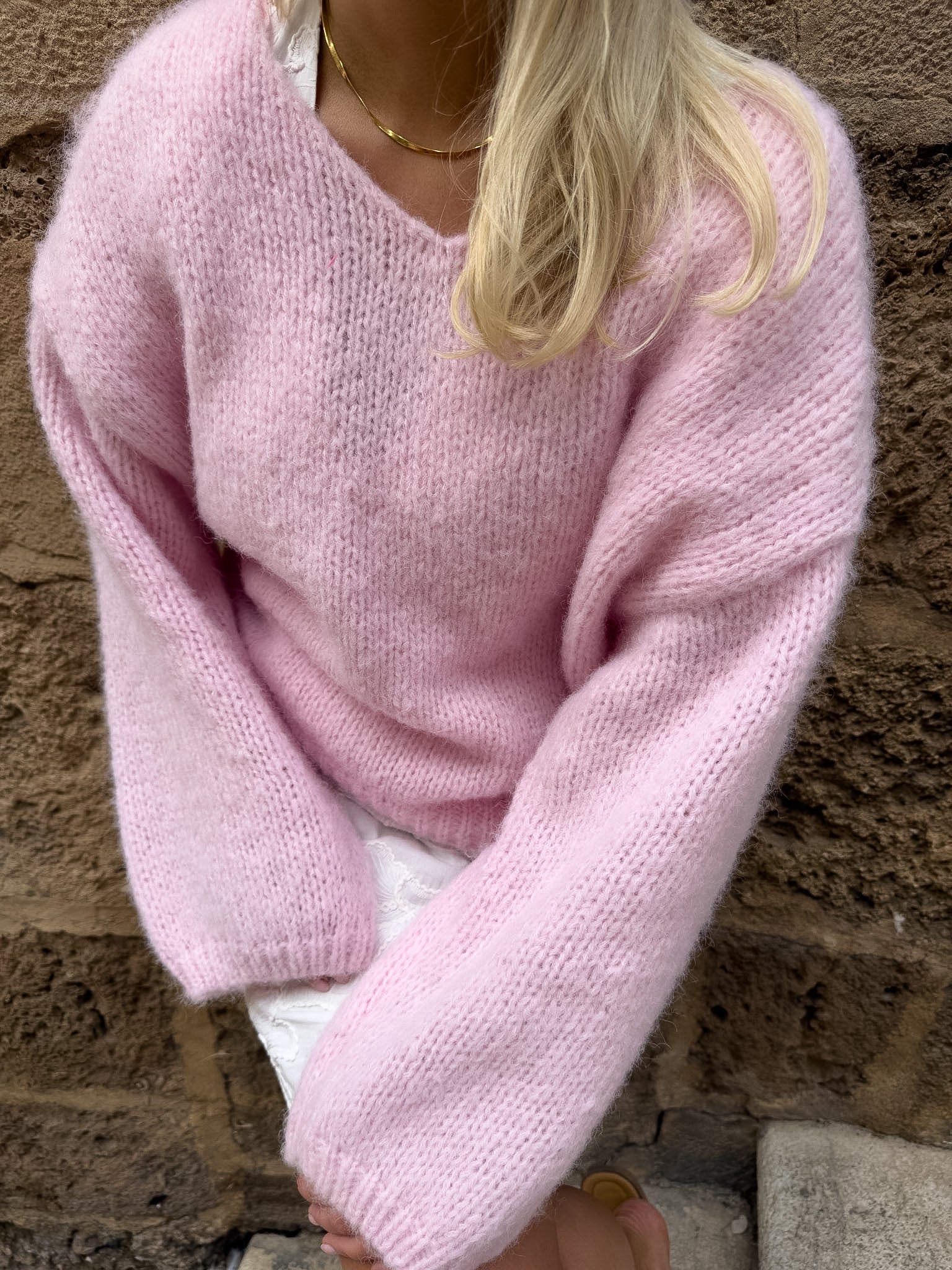 VMMAYBE Pullover - Parfait Pink