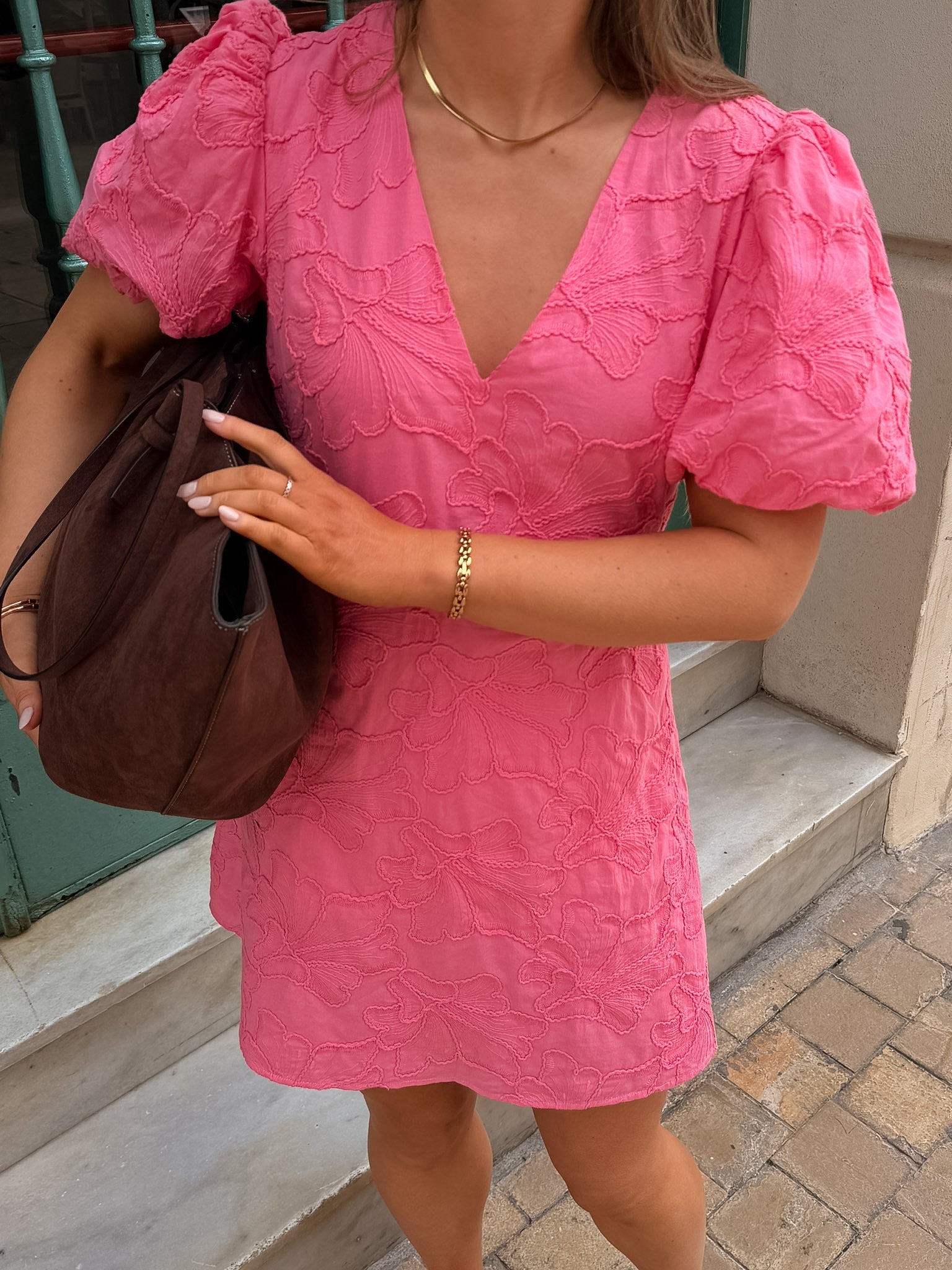 VMANN Short Dress - Pink Cosmos