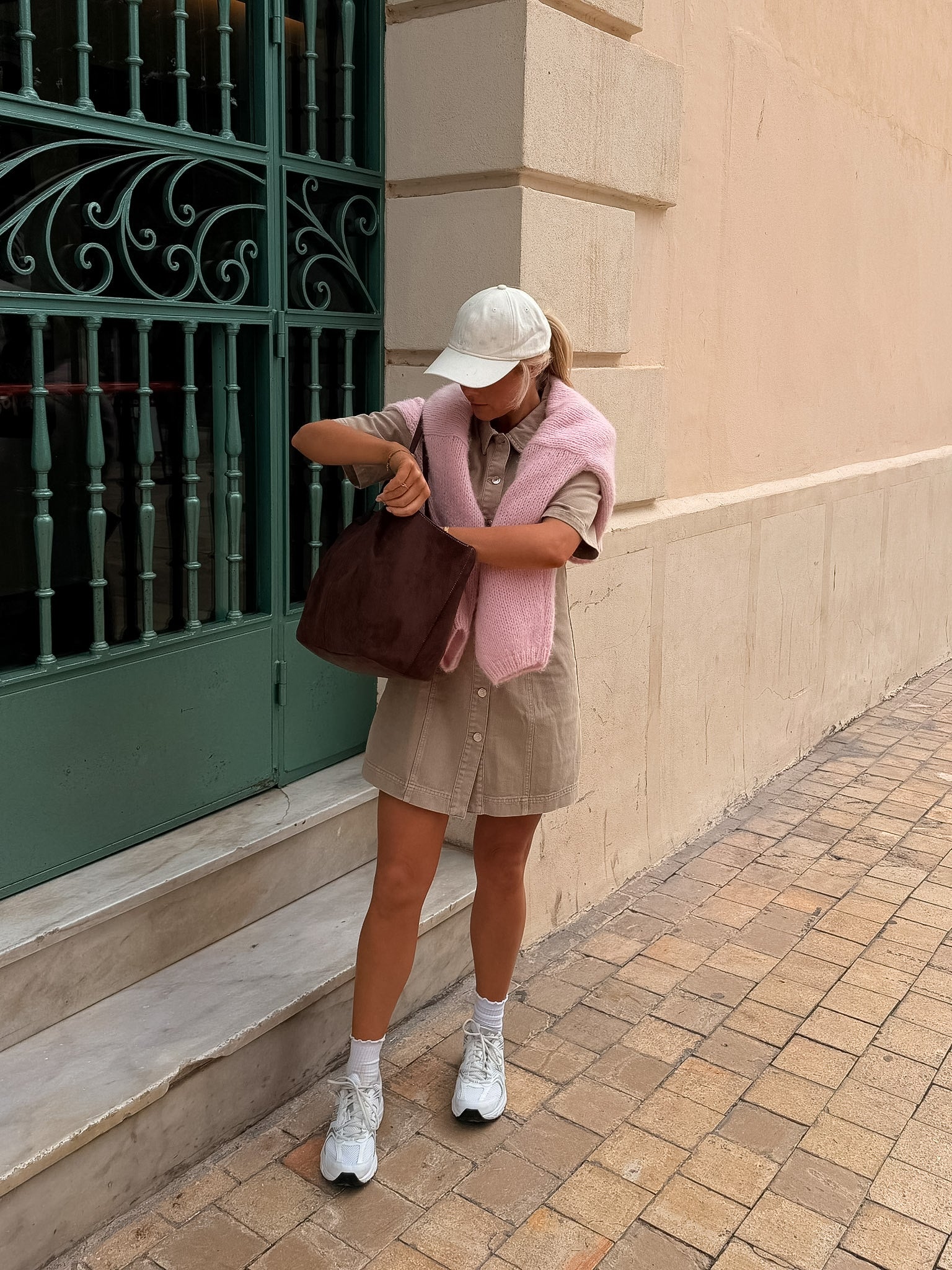 VMDAISY Short Dress - Silver Mink