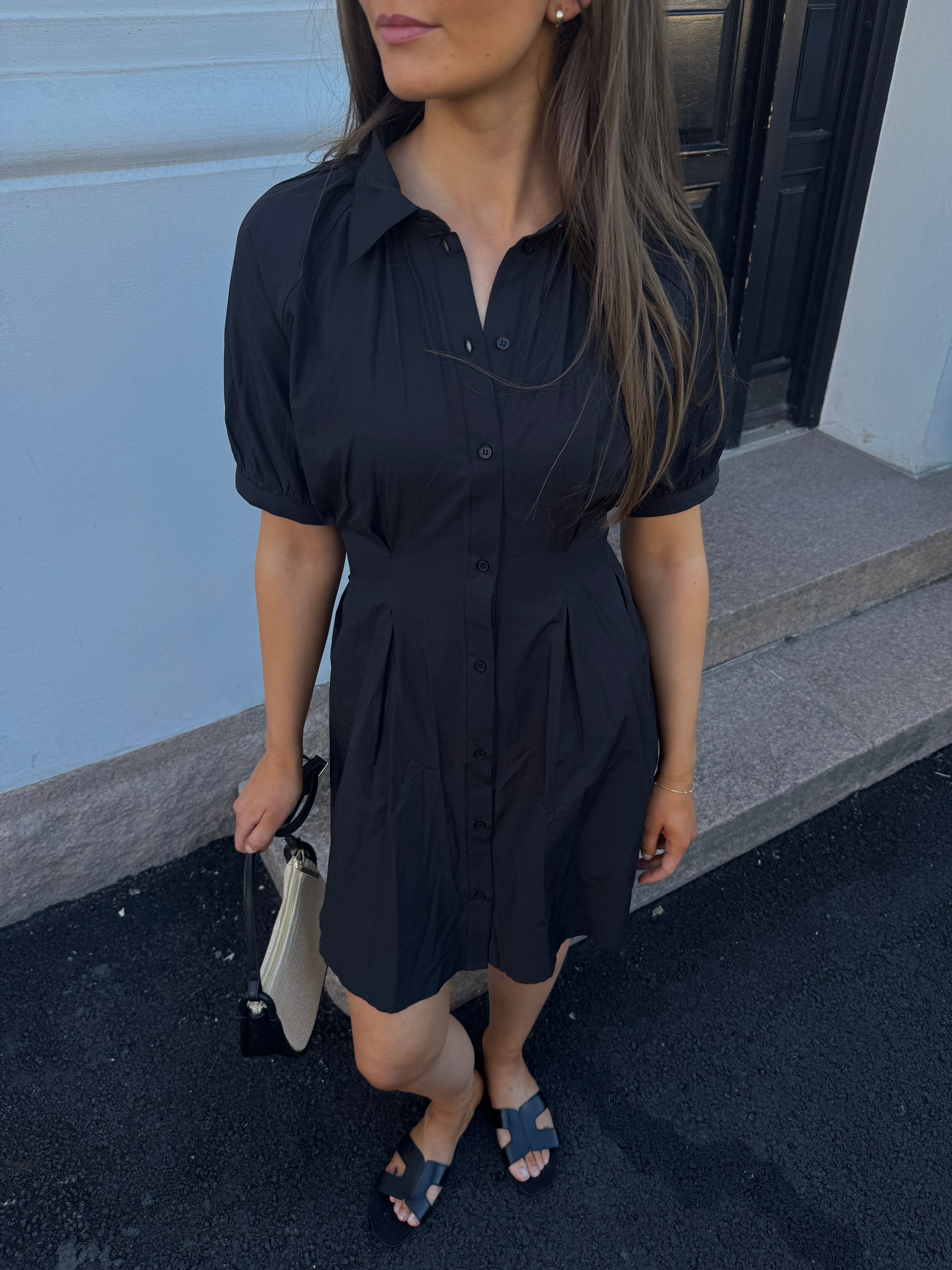 PCLAURA Short Dress - Black