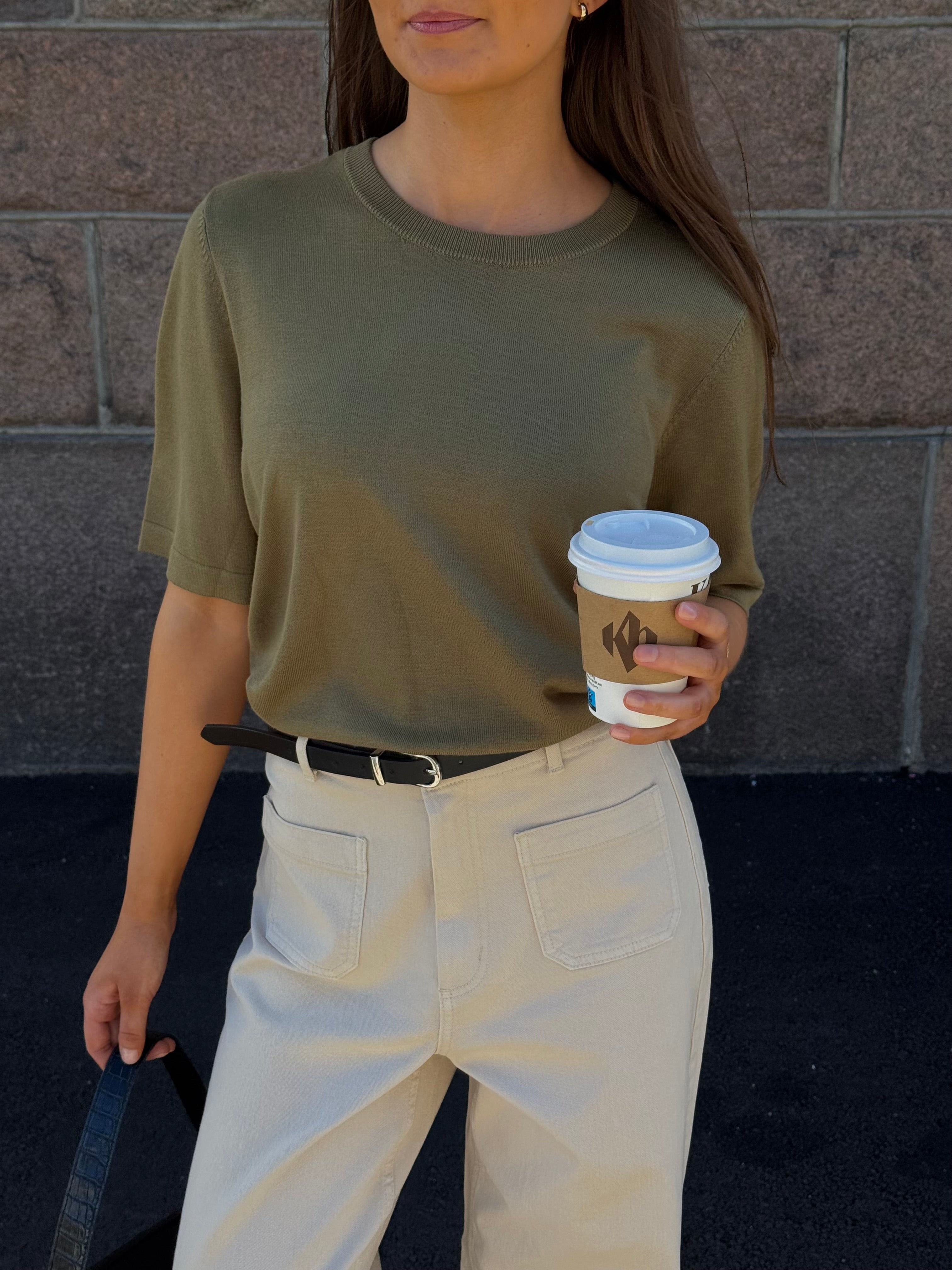 VMSILJE Pullover - Martini Olive