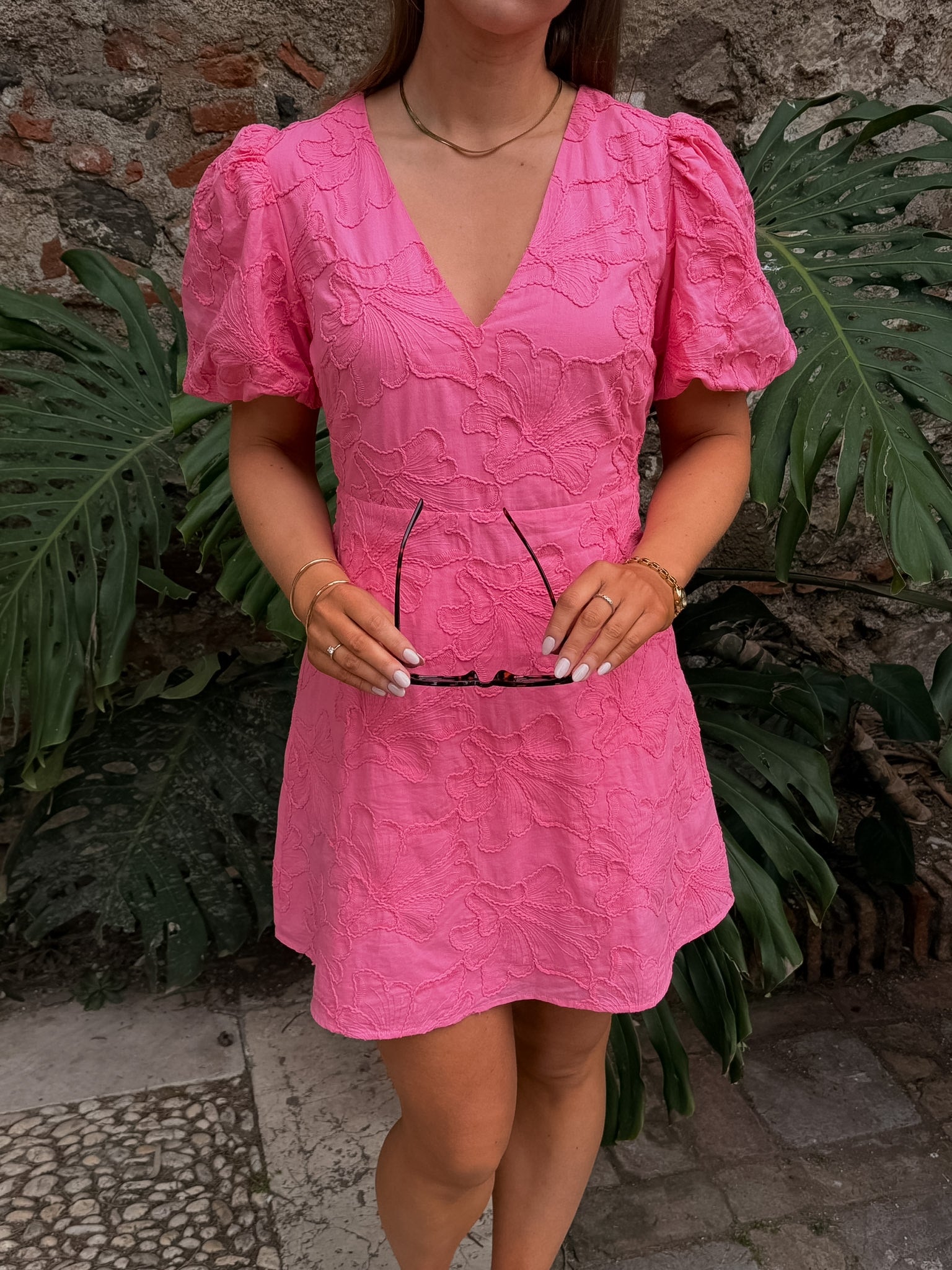 VMANN Short Dress - Pink Cosmos