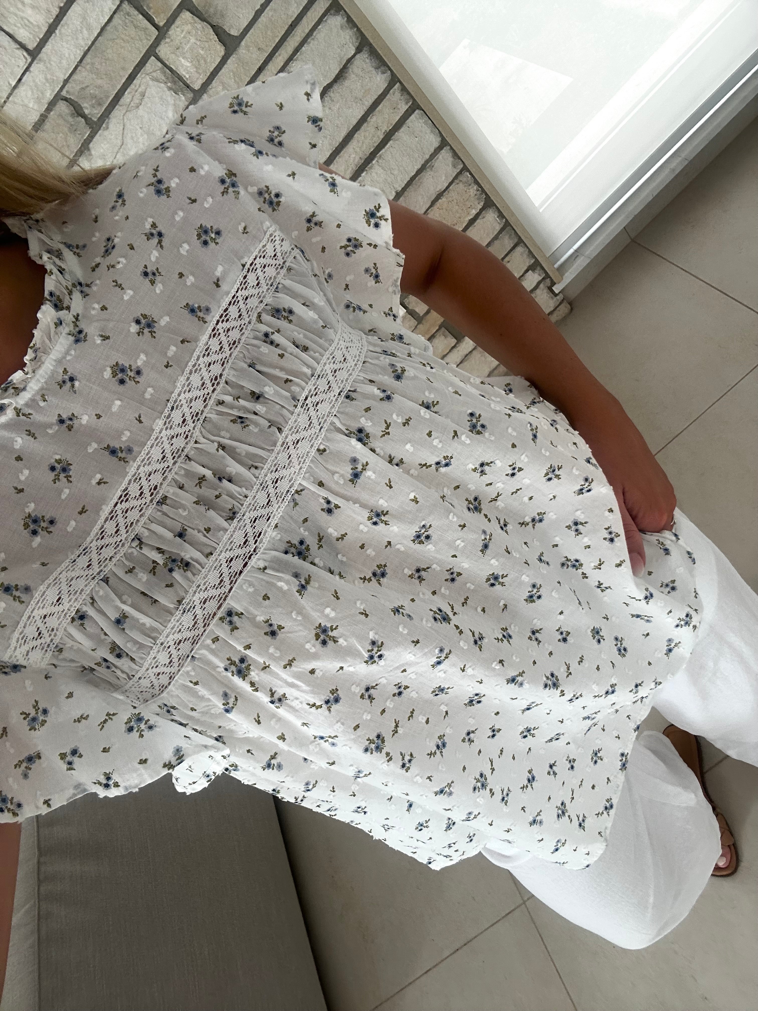 VMTRINE Top - Blue Jasper