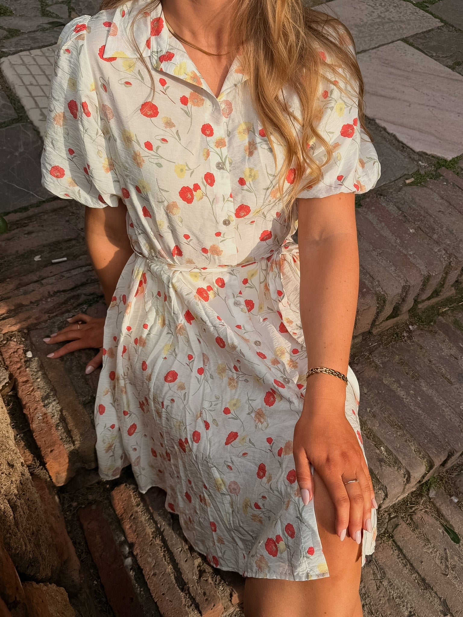 VMJOSIE Short Dress - Cloud Dancer