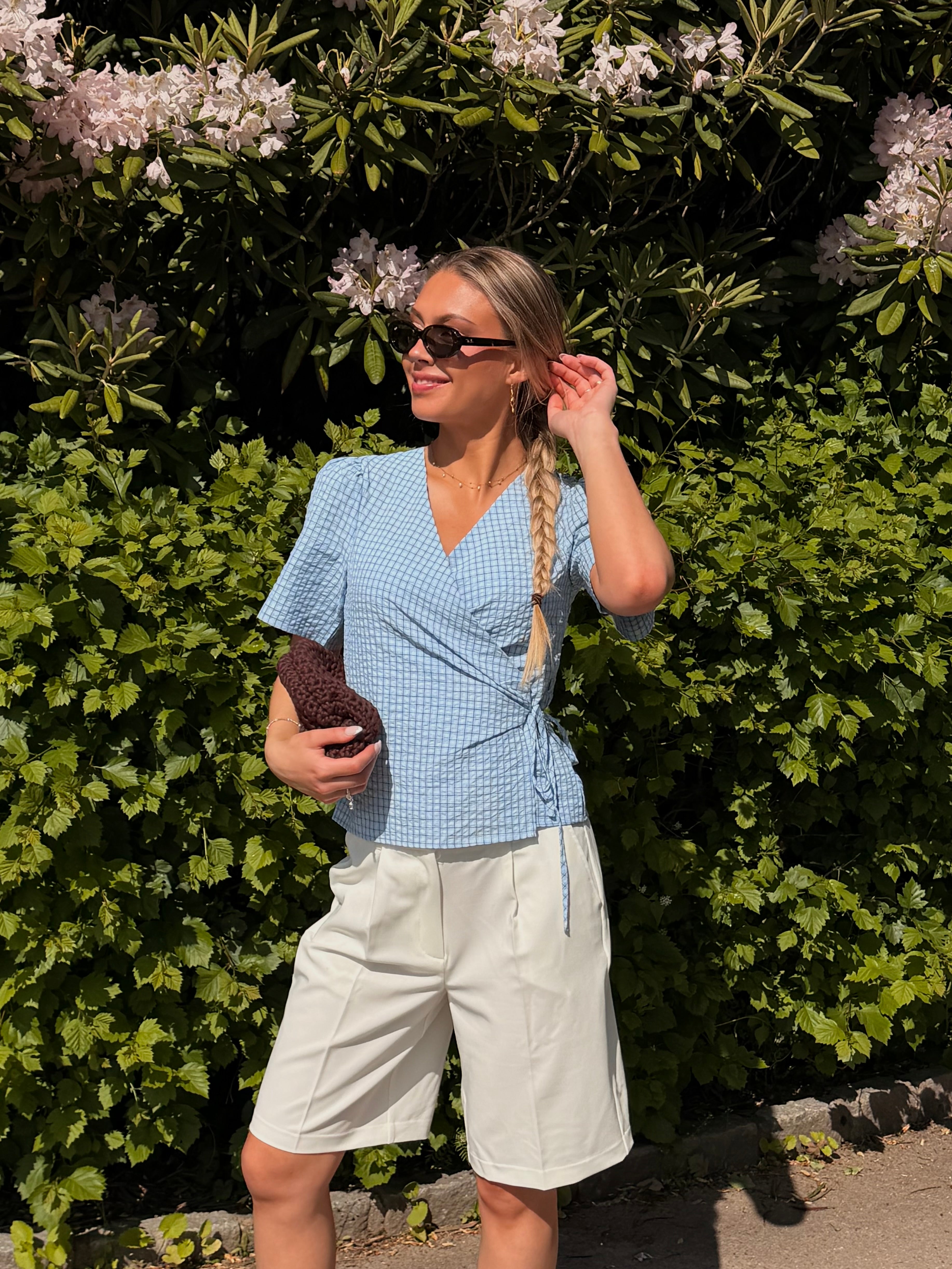 PCLULLU Top - Cashmere Blue