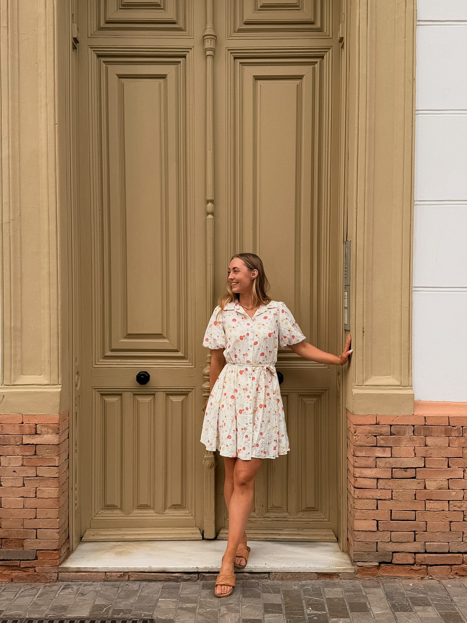 VMJOSIE Short Dress - Cloud Dancer