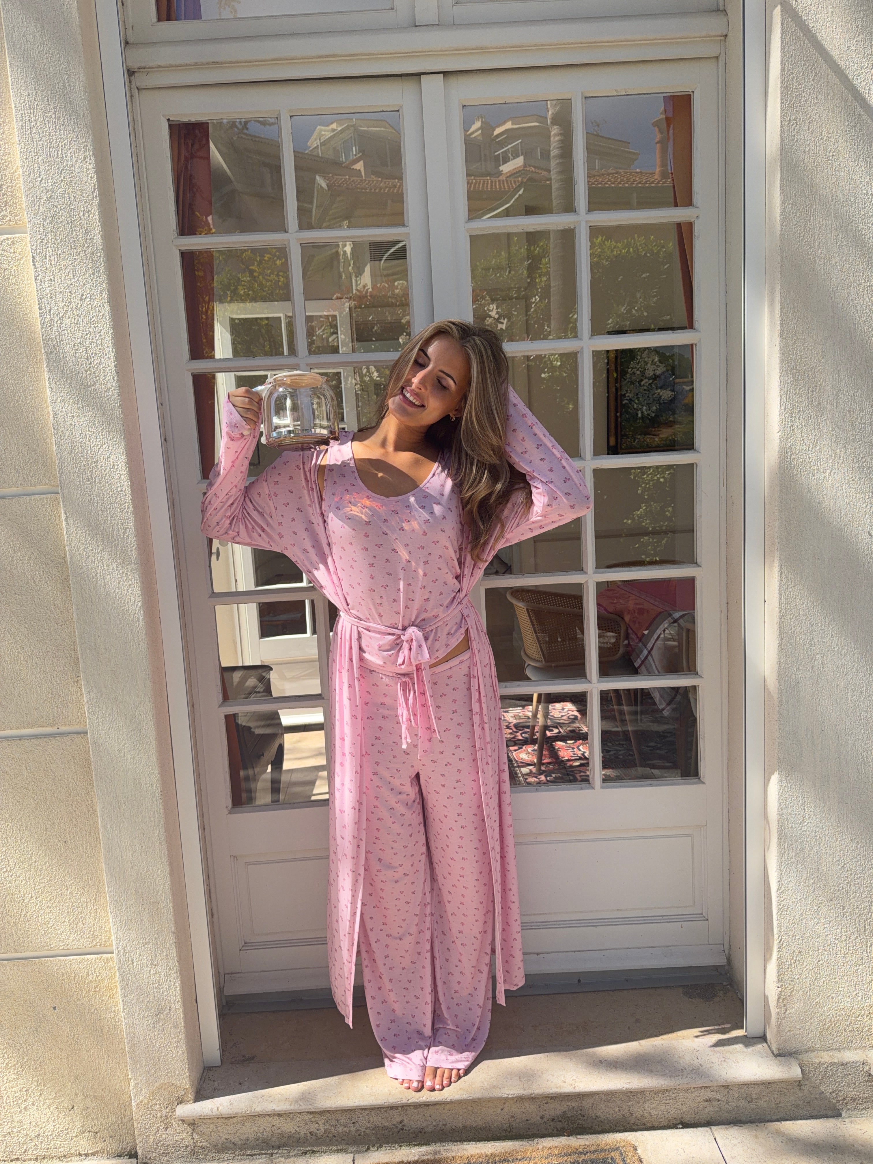 VMESTHER Cardigan - Pink-A-Boo