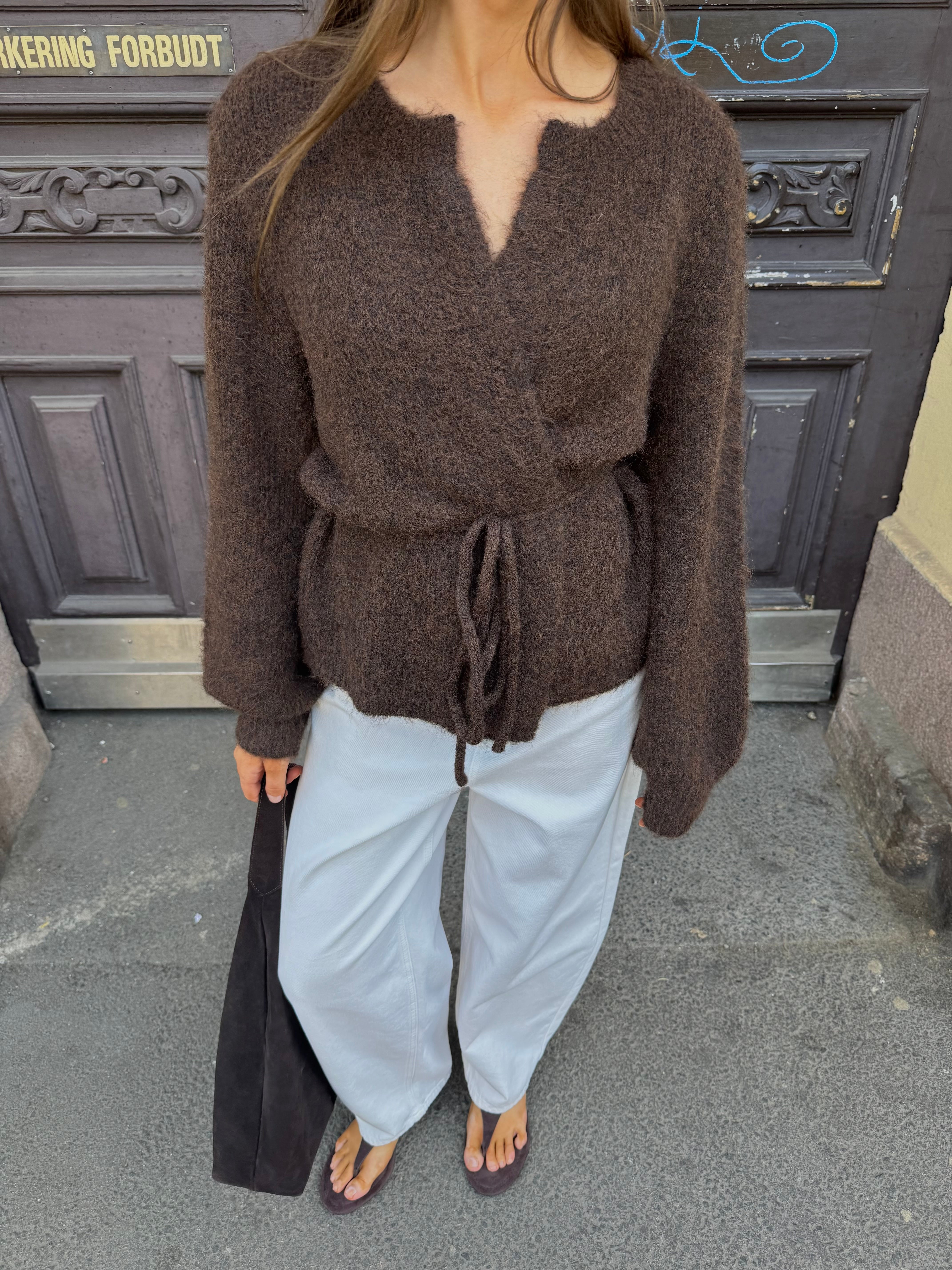 VMBERRY CARDIGAN - Chocolate Torte