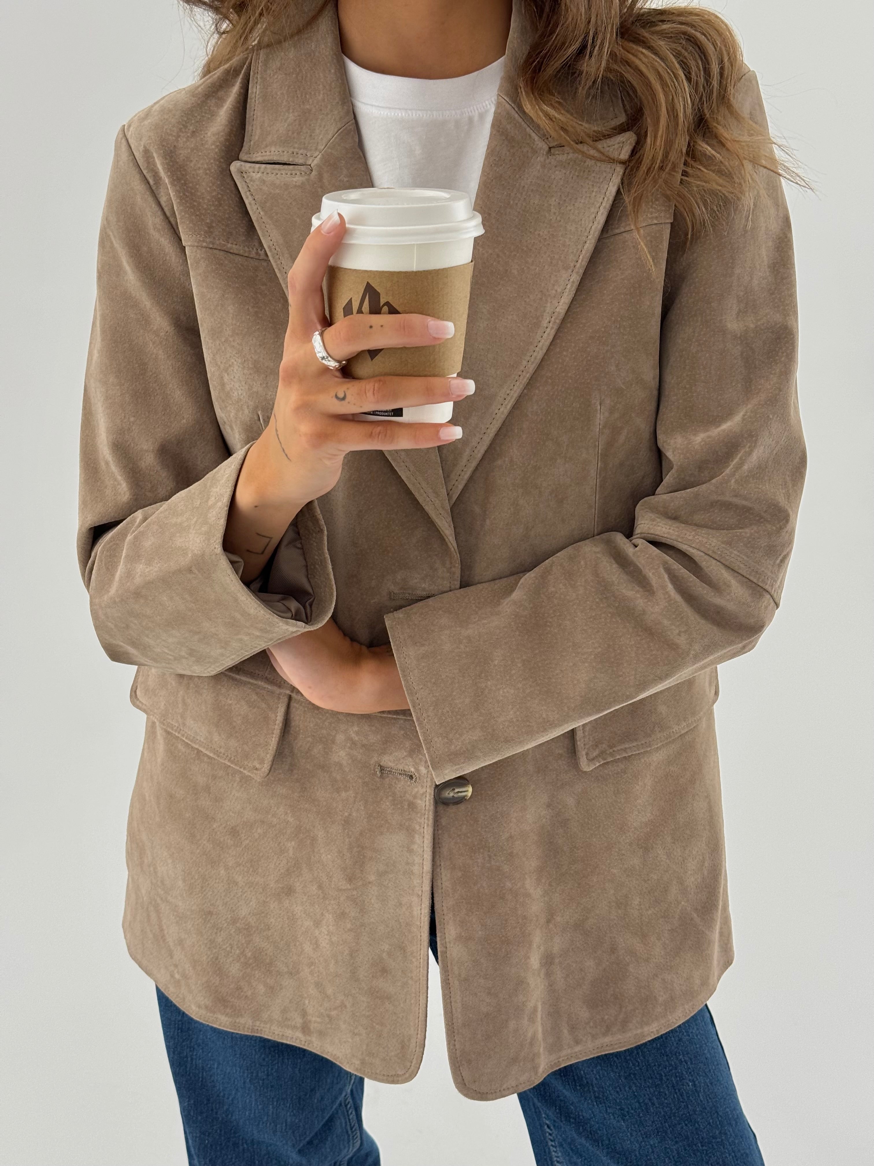 VMPERNILLE Jacket - Silver Mink