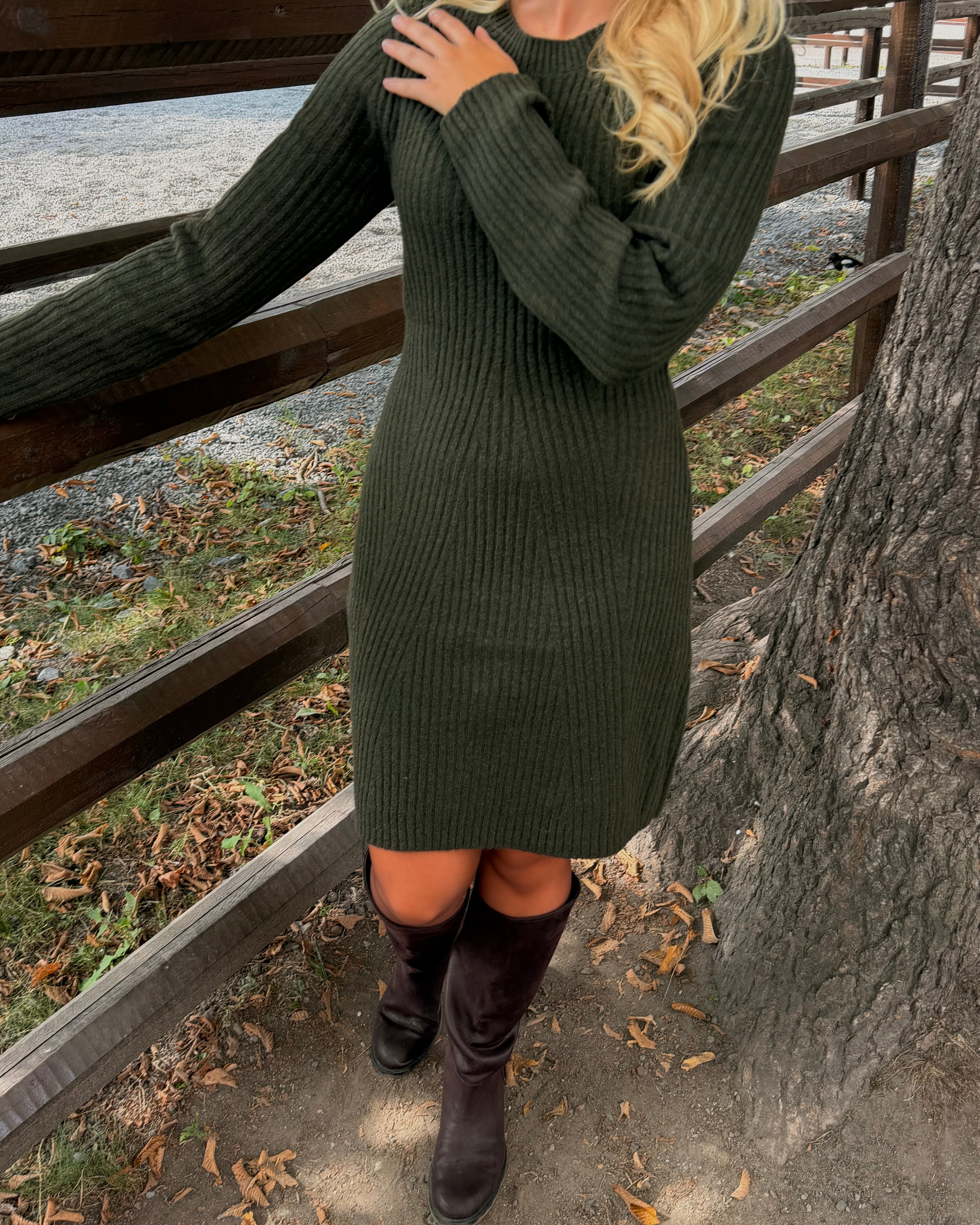 VMJOSANNA Short Dress - Forest Night