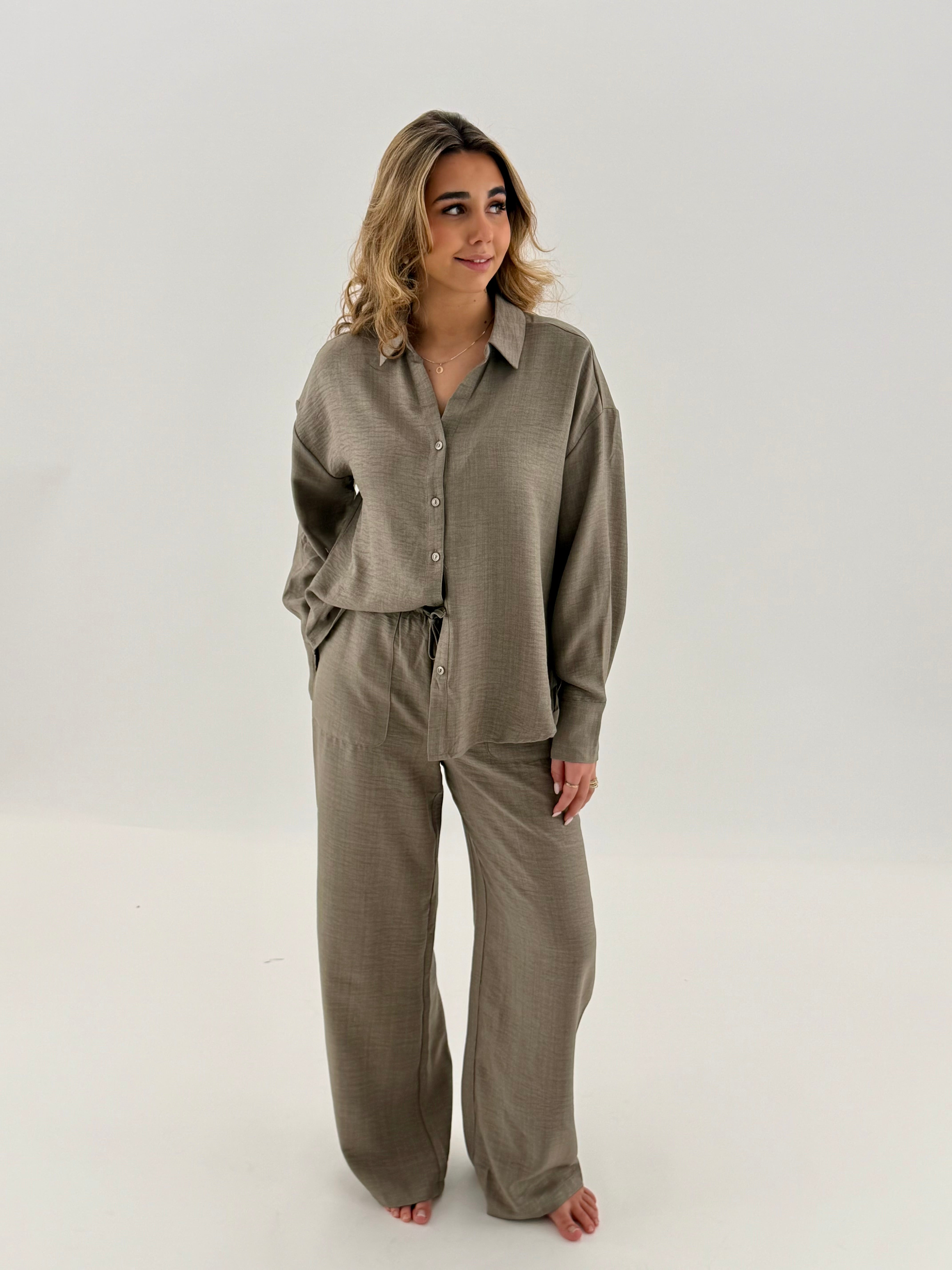 VMMELANEY Trousers - Brindle