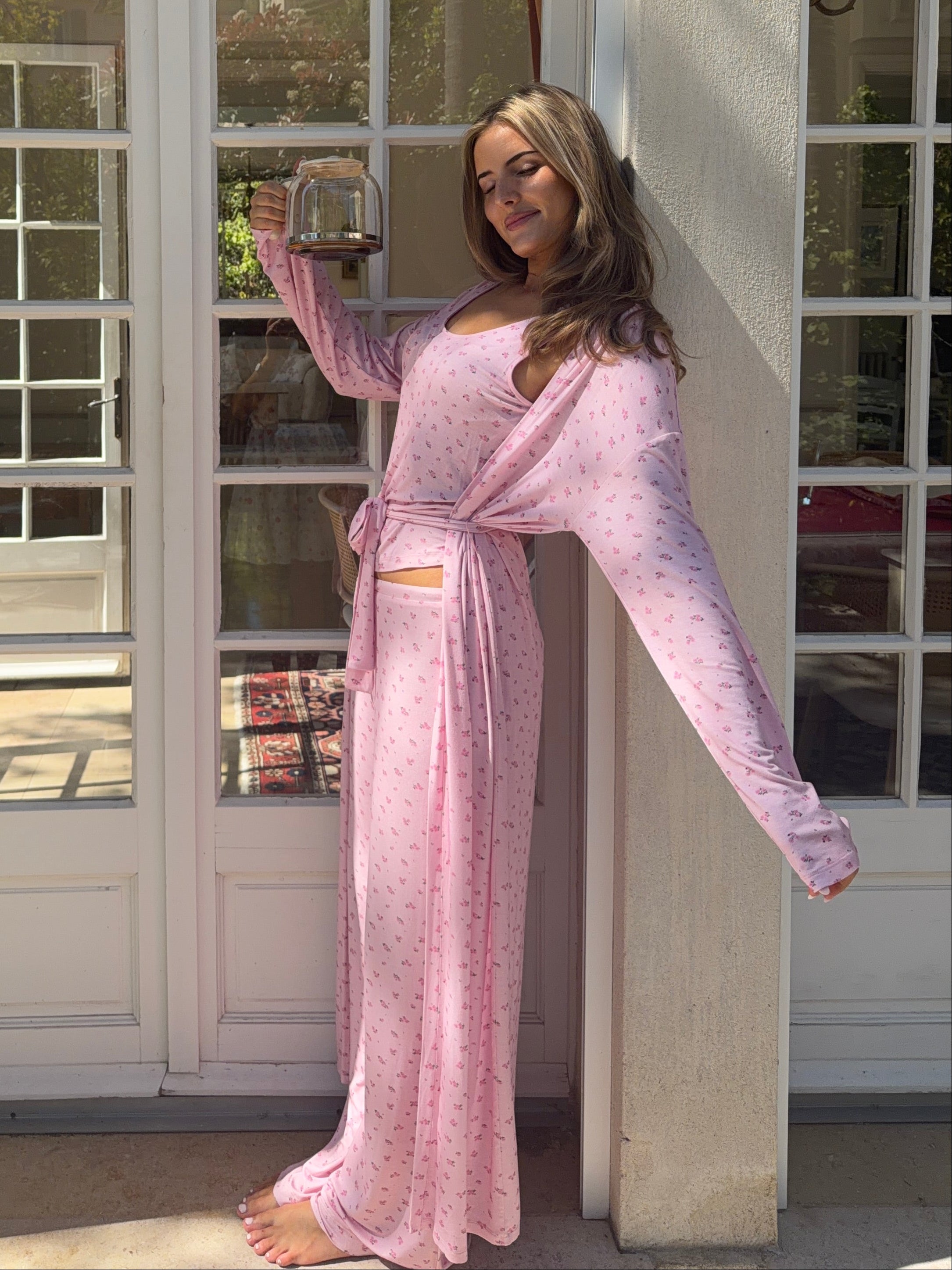 VMESTHER Trousers - Pink-A-Boo