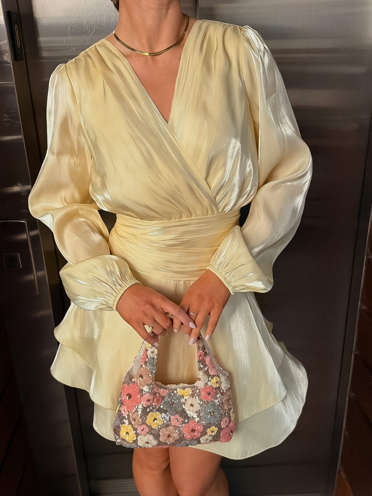 VMPOLLY Short Dress - French Vanilla