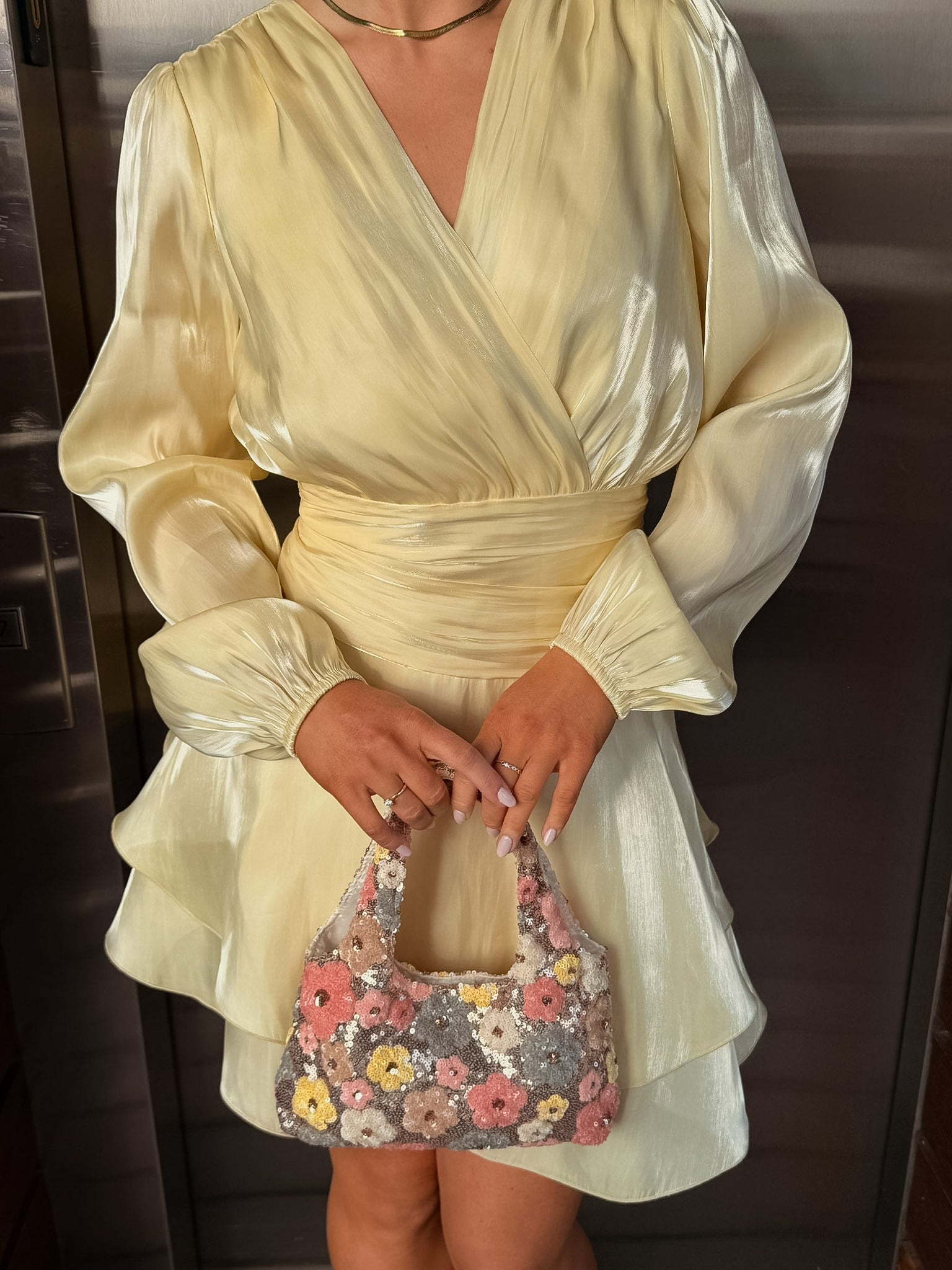 VMPOLLY Short Dress - French Vanilla