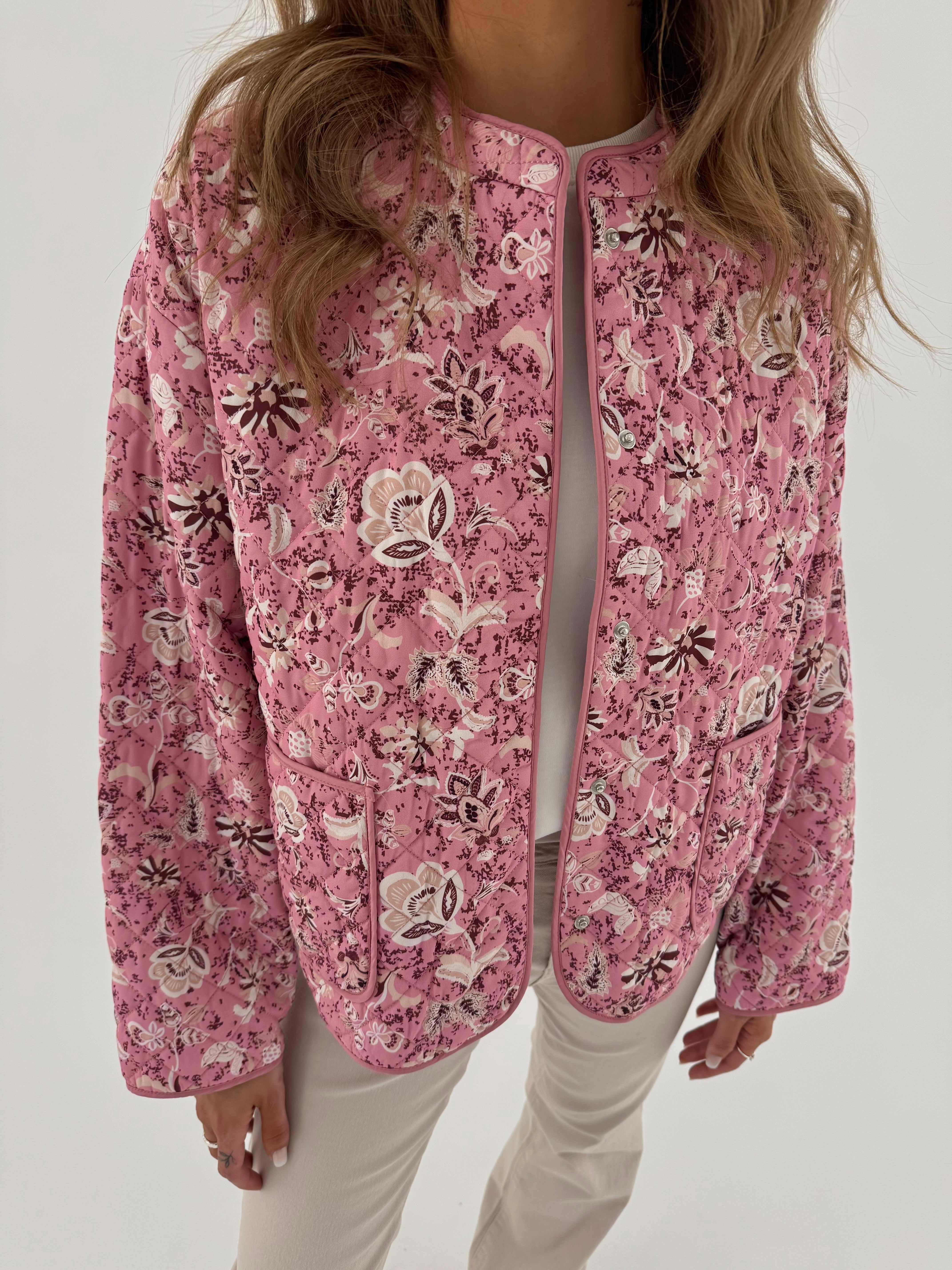 VMJANE QUILTED JACKET  - Cashmere Rose