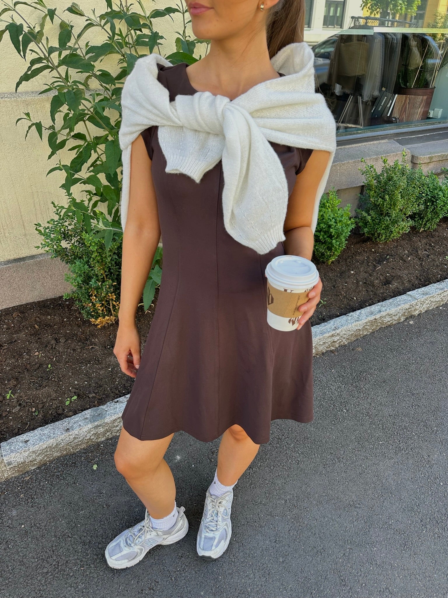 VMJAZLYN Short Dress - Chocolate Torte