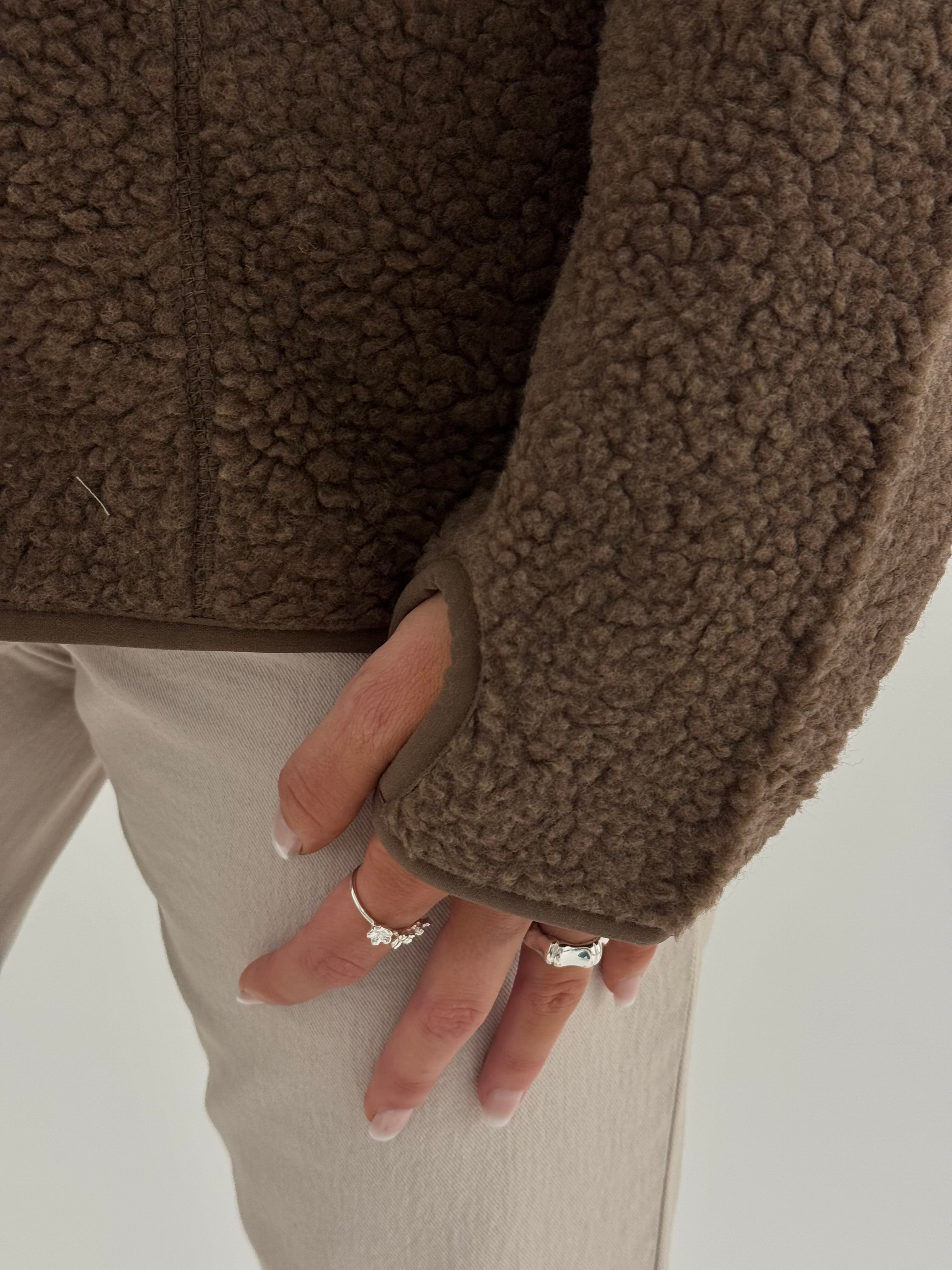 PCSADIA Jacket - Coffee Quartz