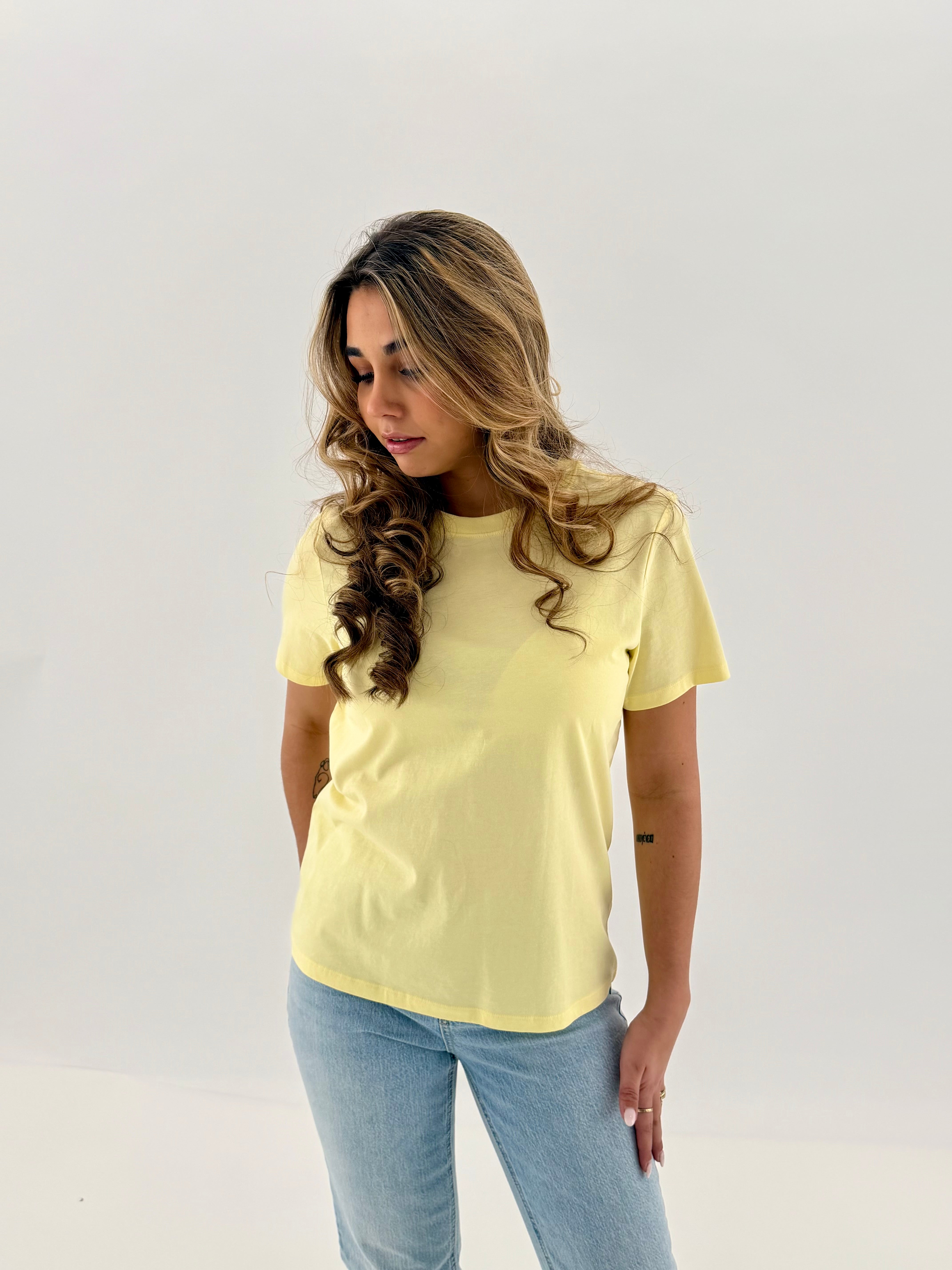 PCRIA T-Shirt - French Vanilla