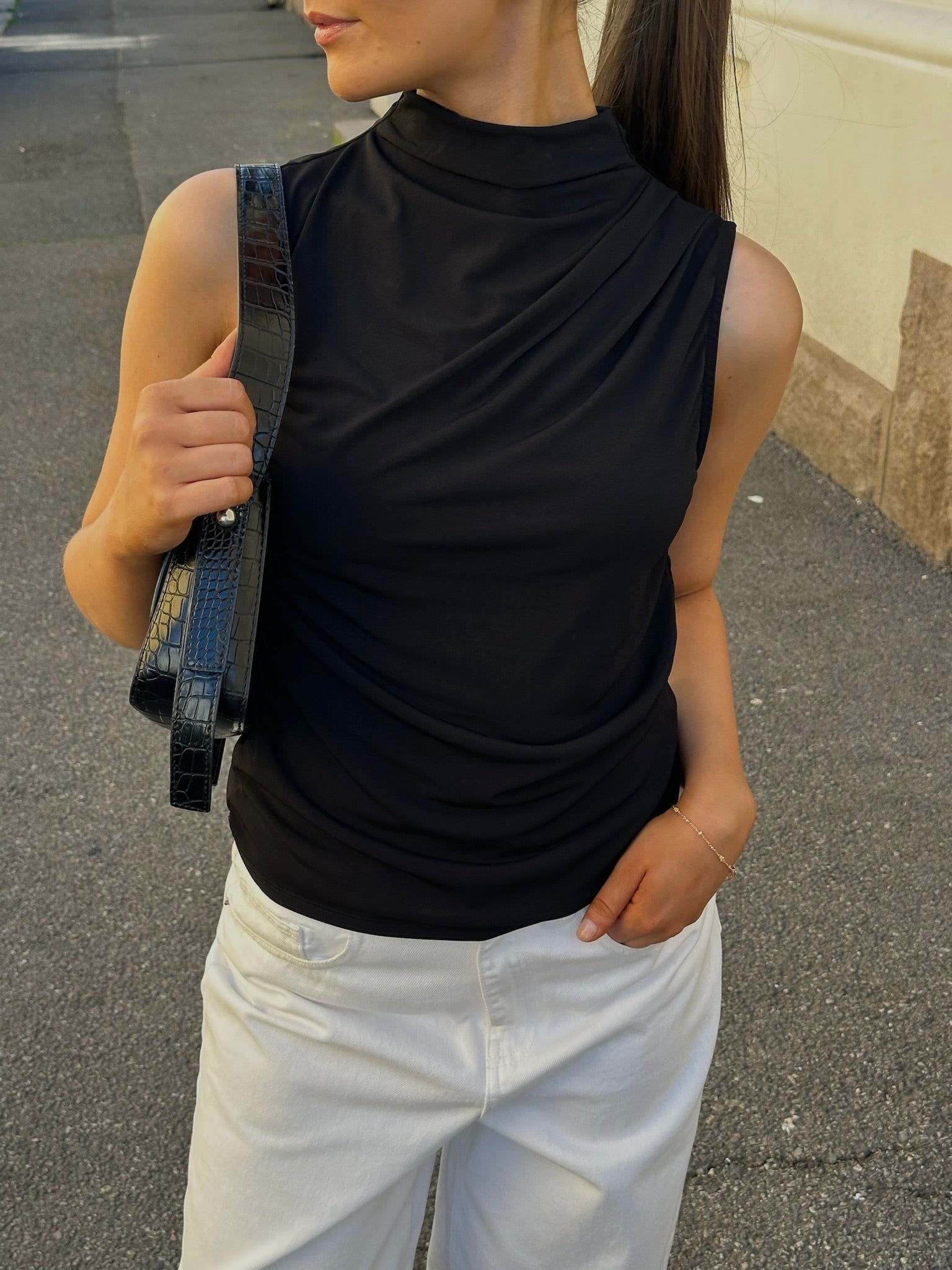 PCMADISON T-Shirts & Tops - Black