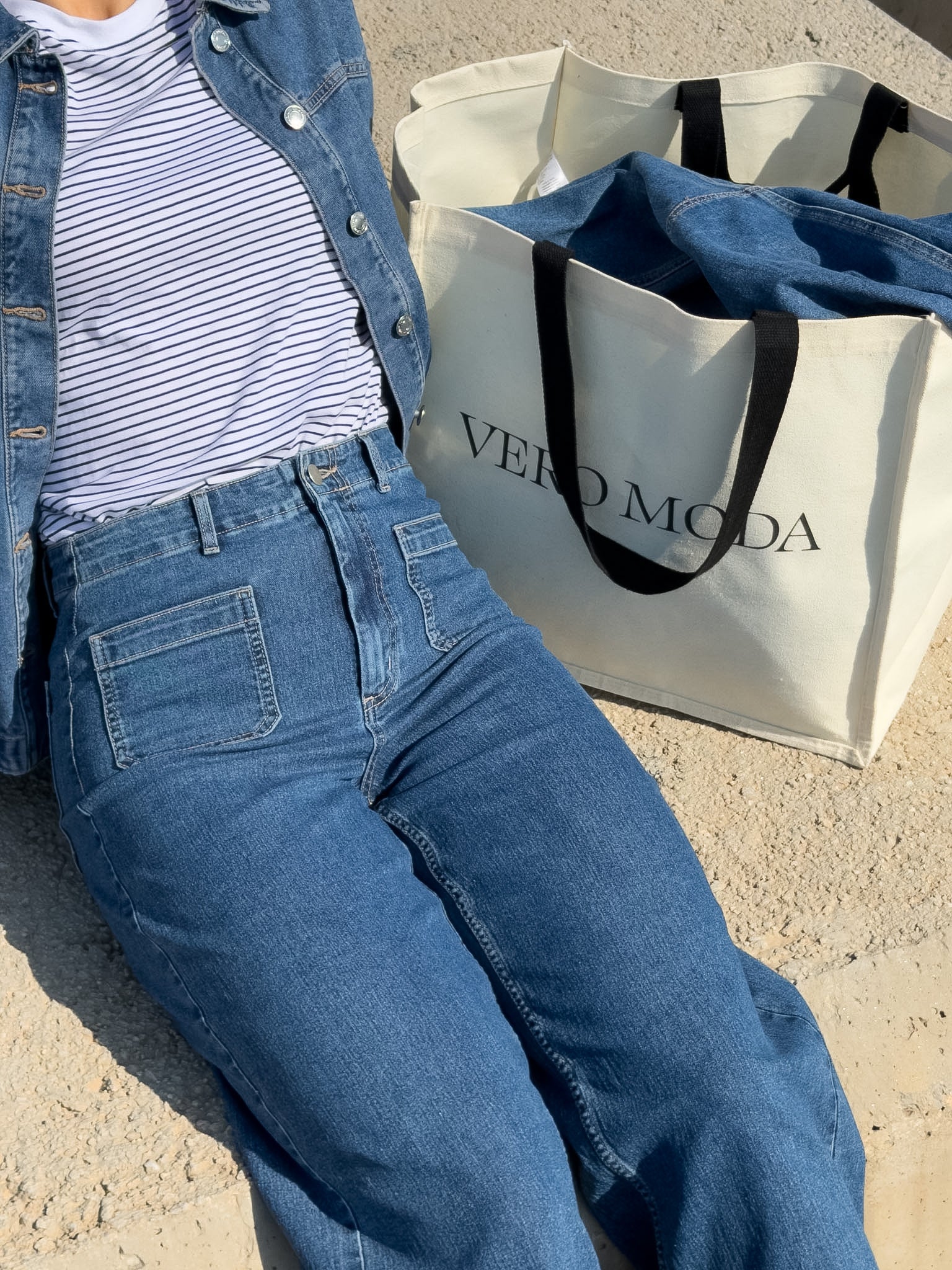 VMKAYLA Jeans - Medium Blue Denim