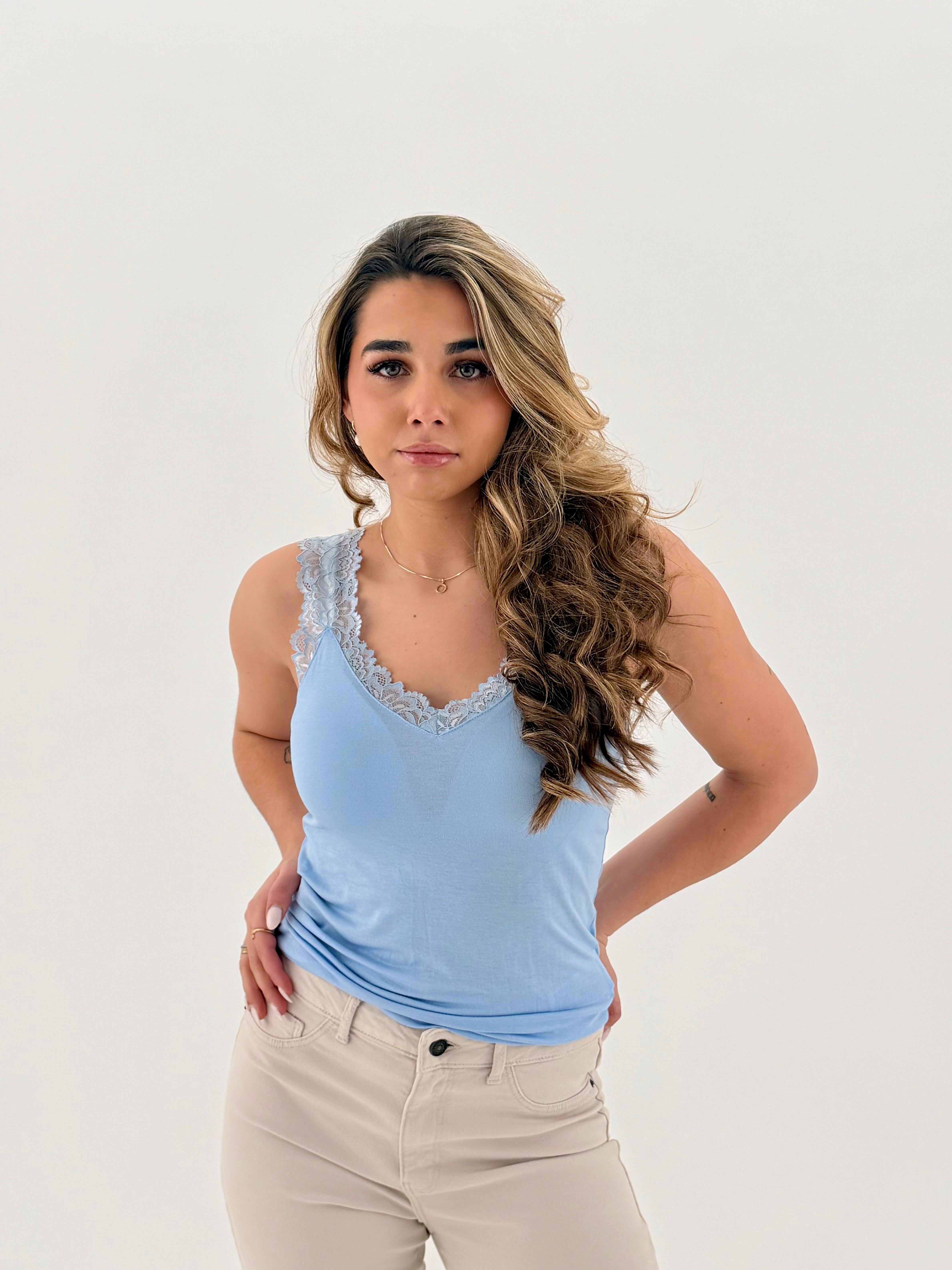 VMROSA Top - Cashmere Blue