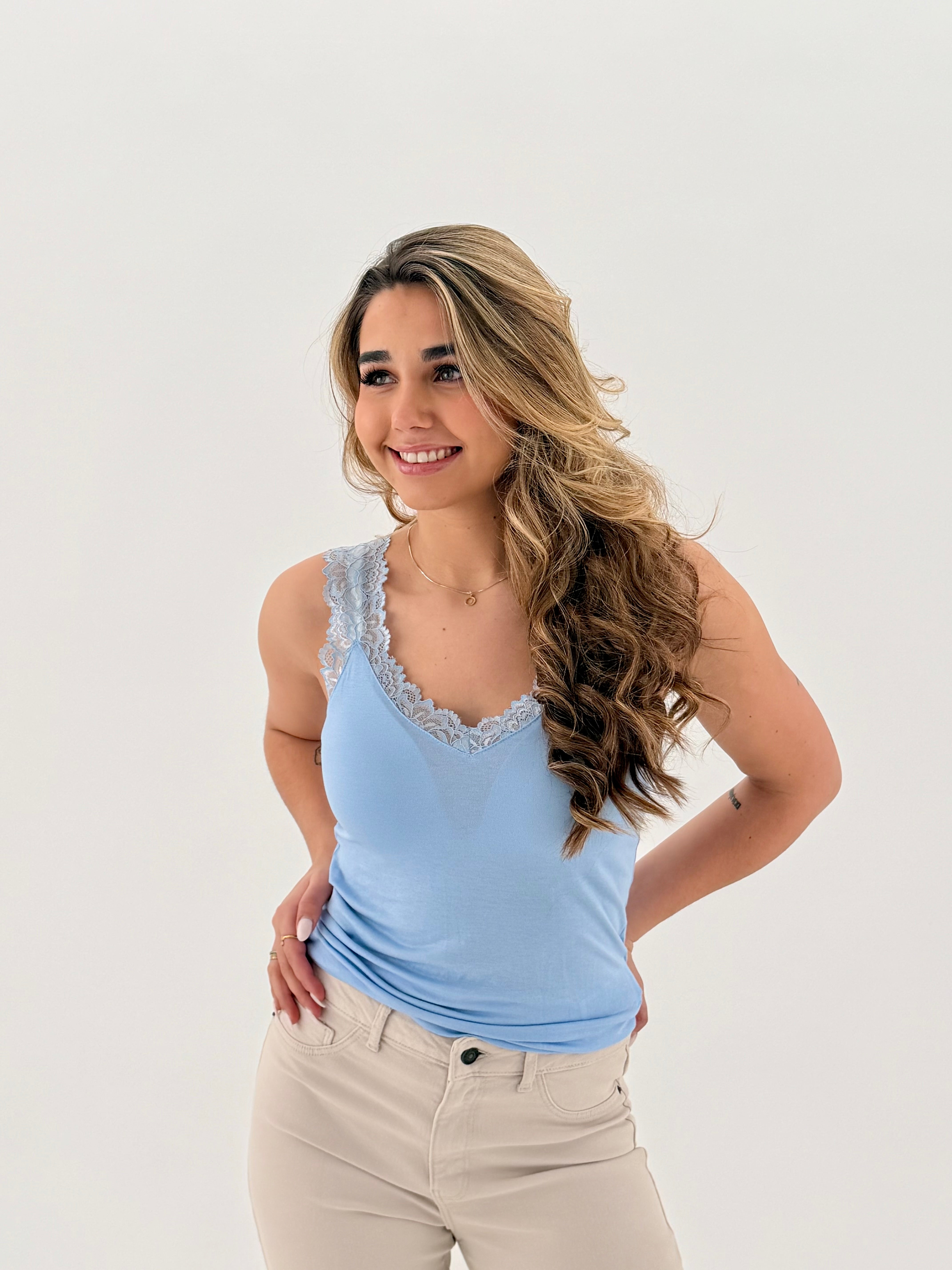 VMROSA Top - Cashmere Blue