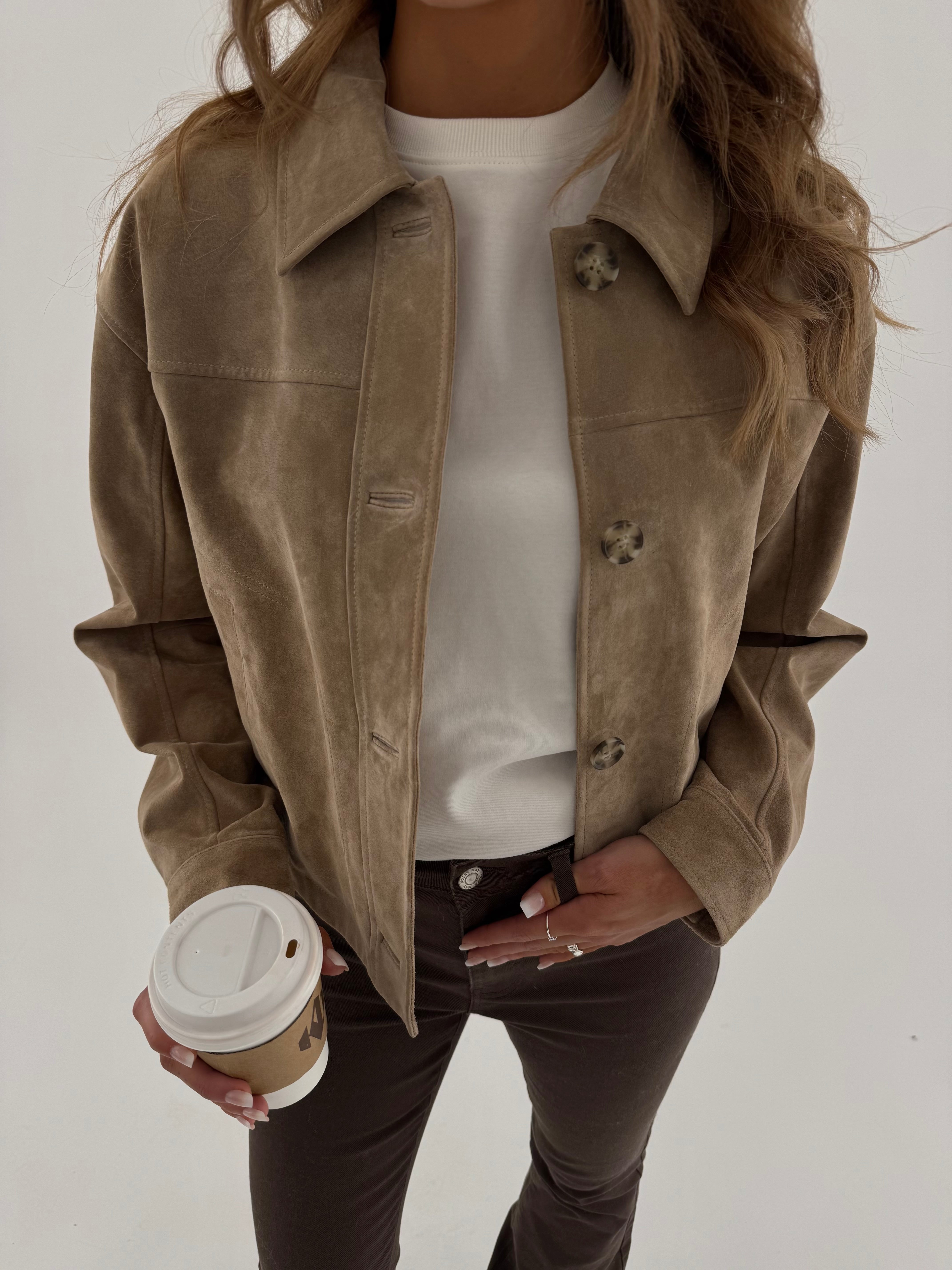 VMROYCESTINE Jacket - Silver Mink