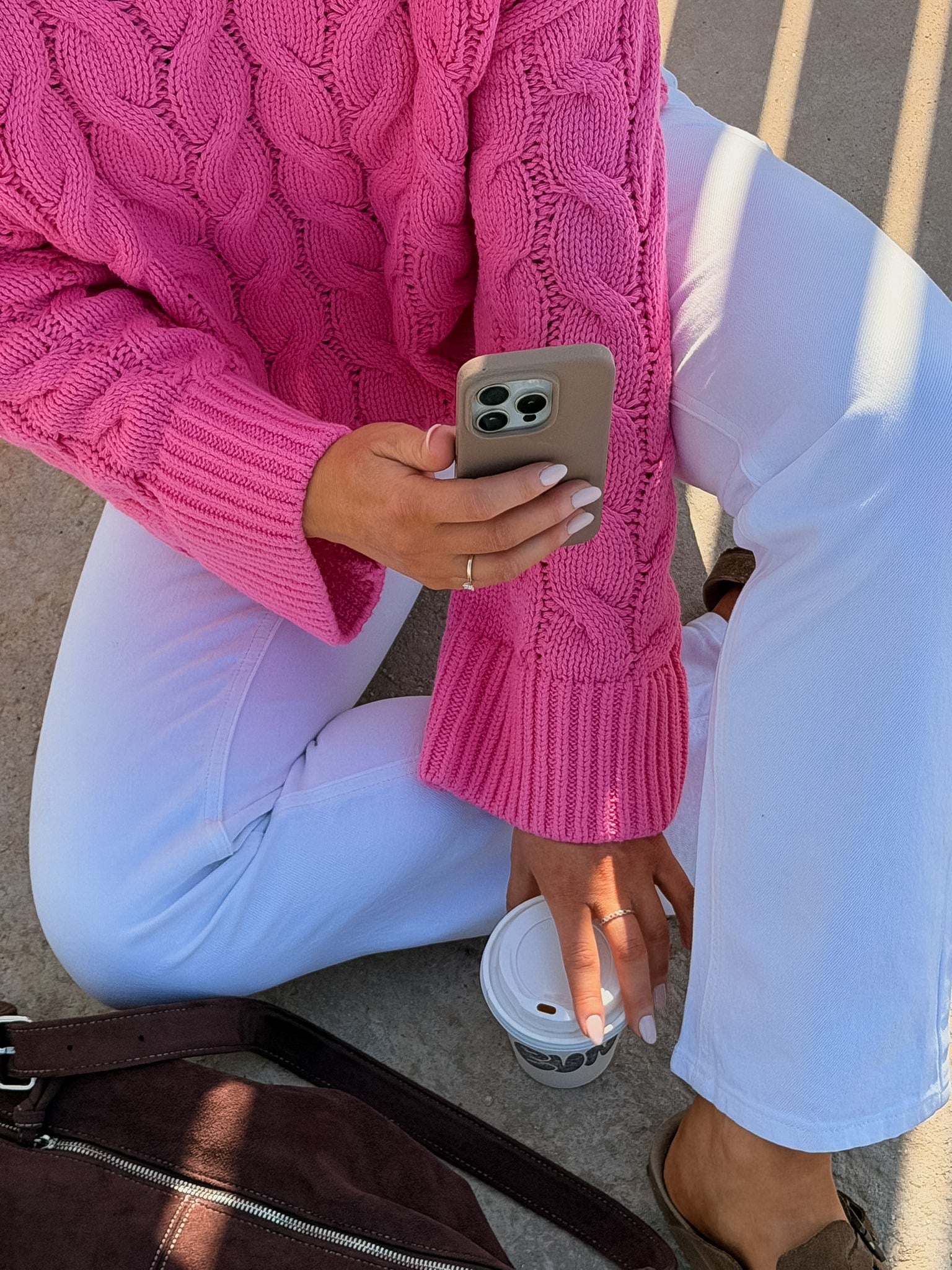 VMSVEA THEA PULLOVER - Pink Cosmos