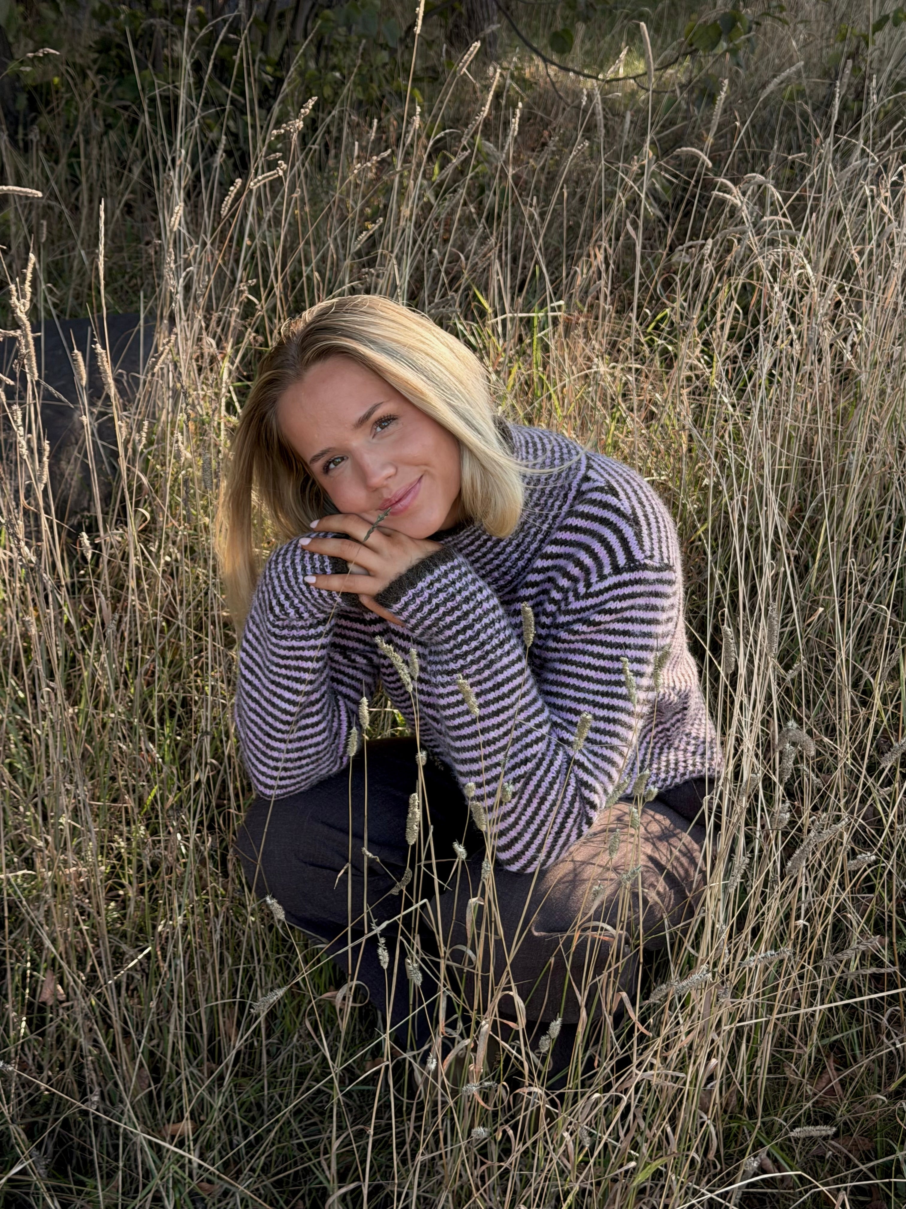 PCVENA CARDIGAN - Roseate Spoonbill