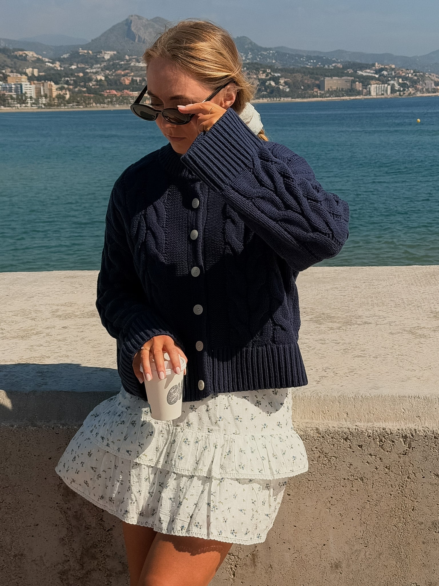 VMTRINE Short Skirt - Blue Jasper