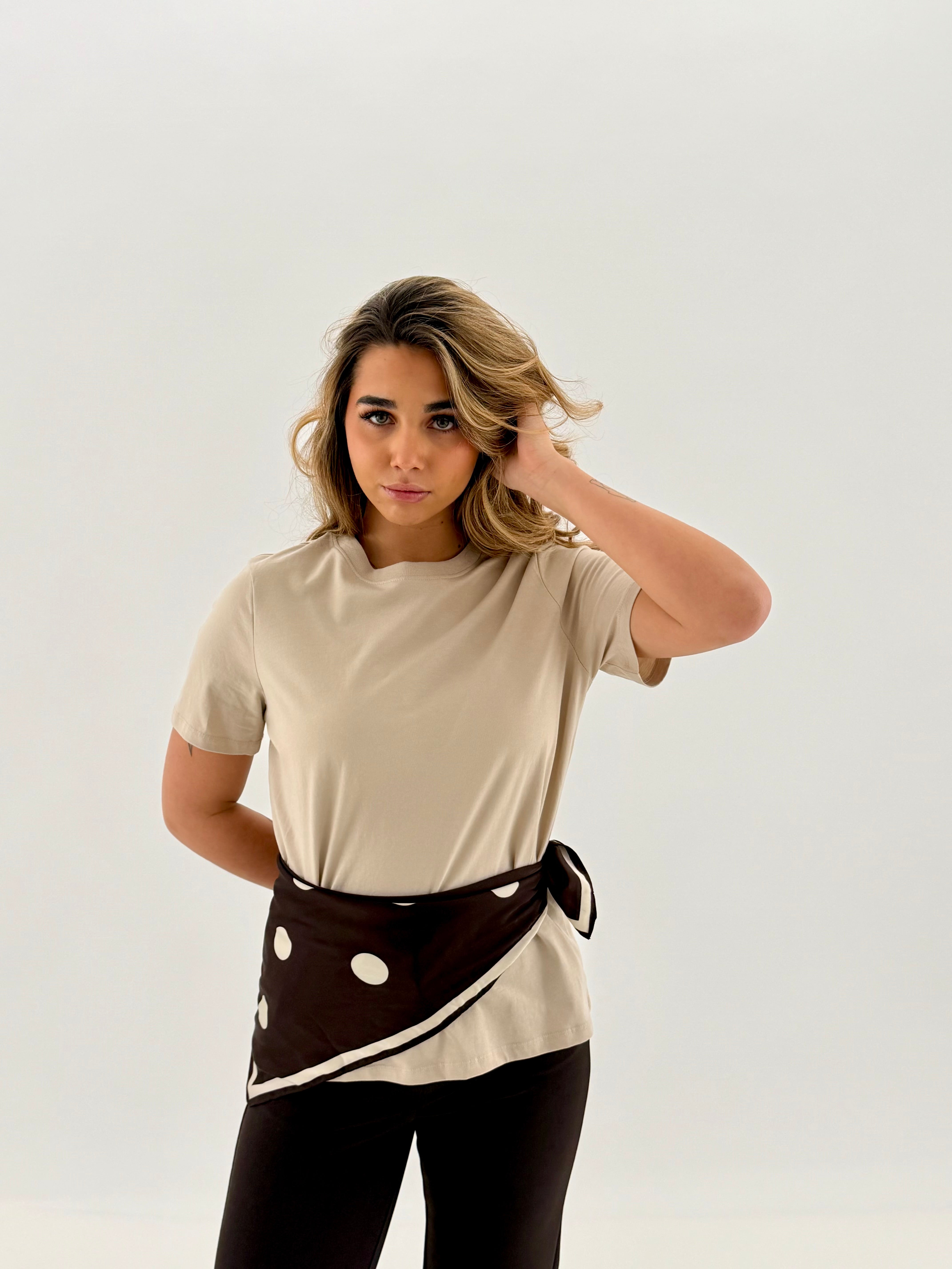 PCRIA T-Shirt - Silver Gray