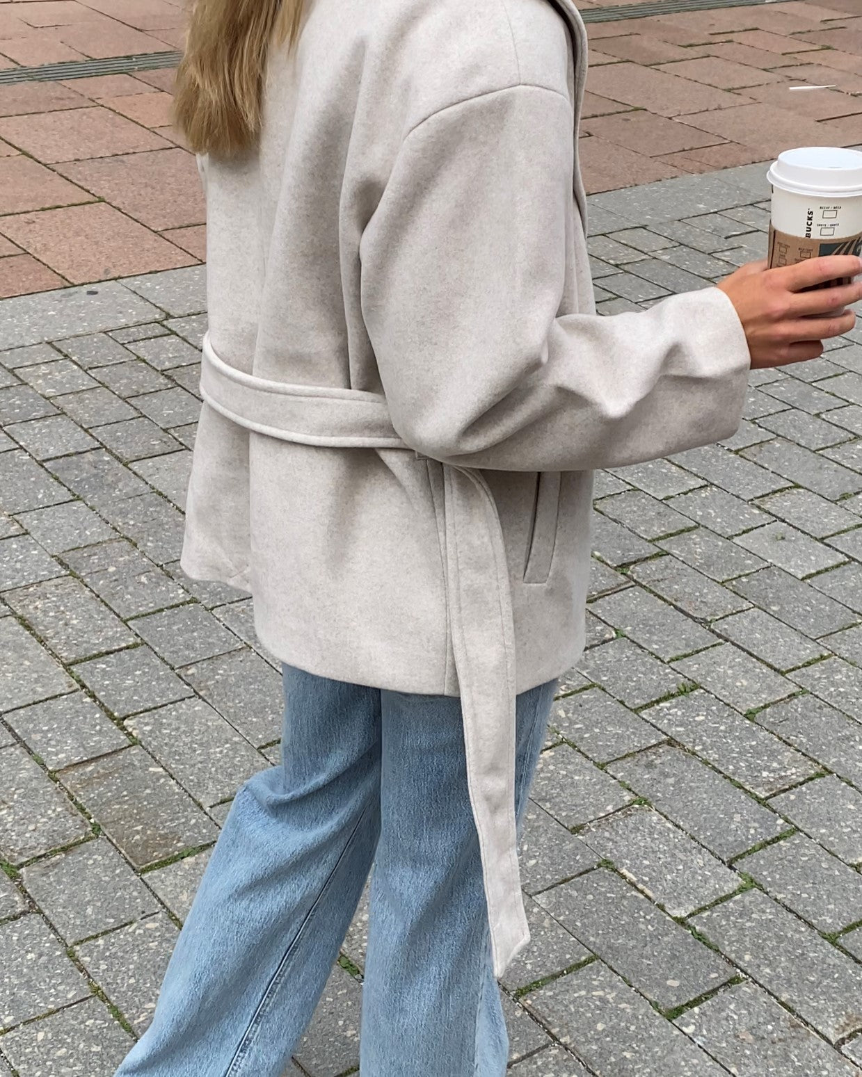 VMANNE Jacket - Oatmeal