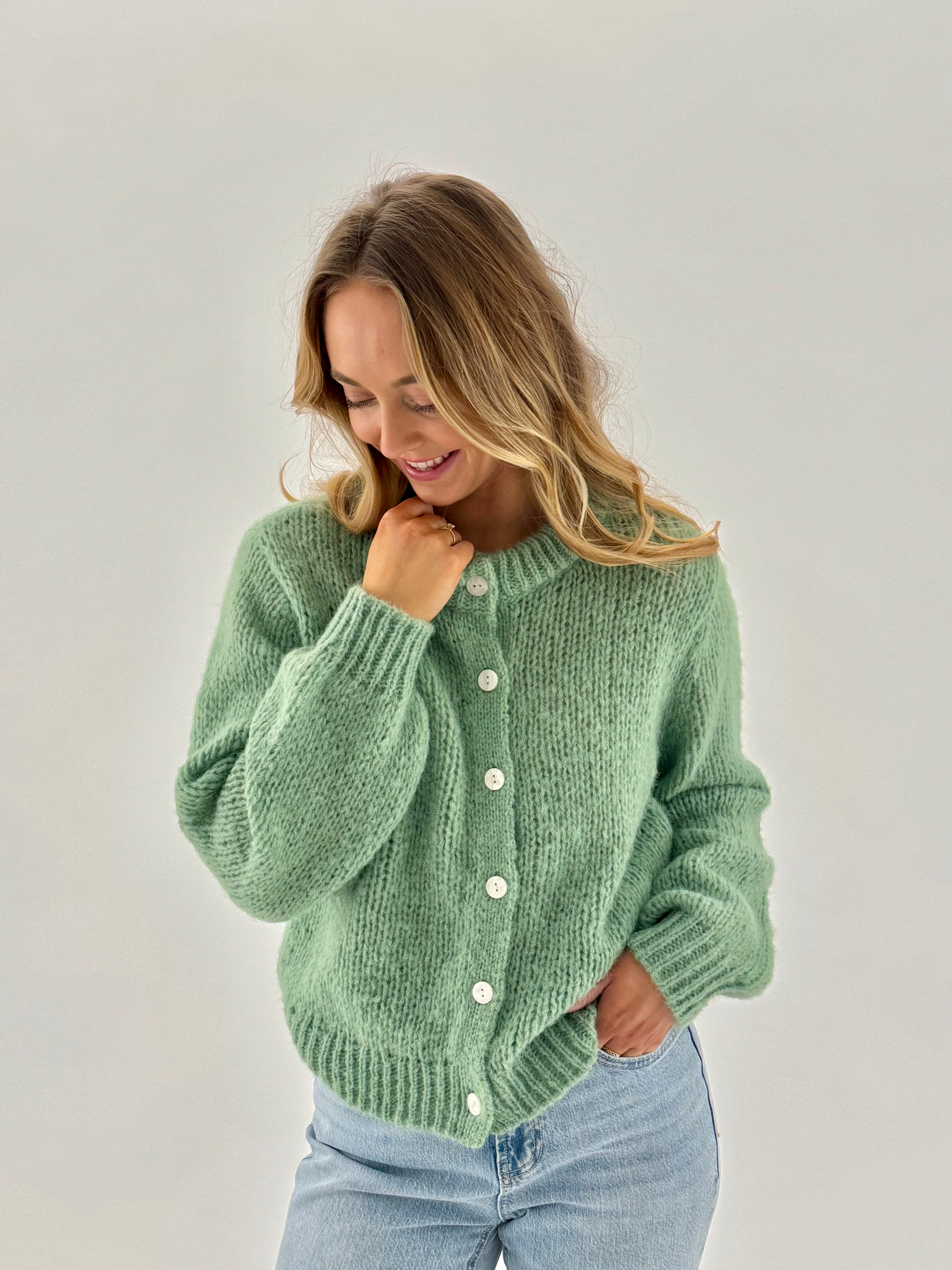 VMWILO CARDIGAN - Mistletoe