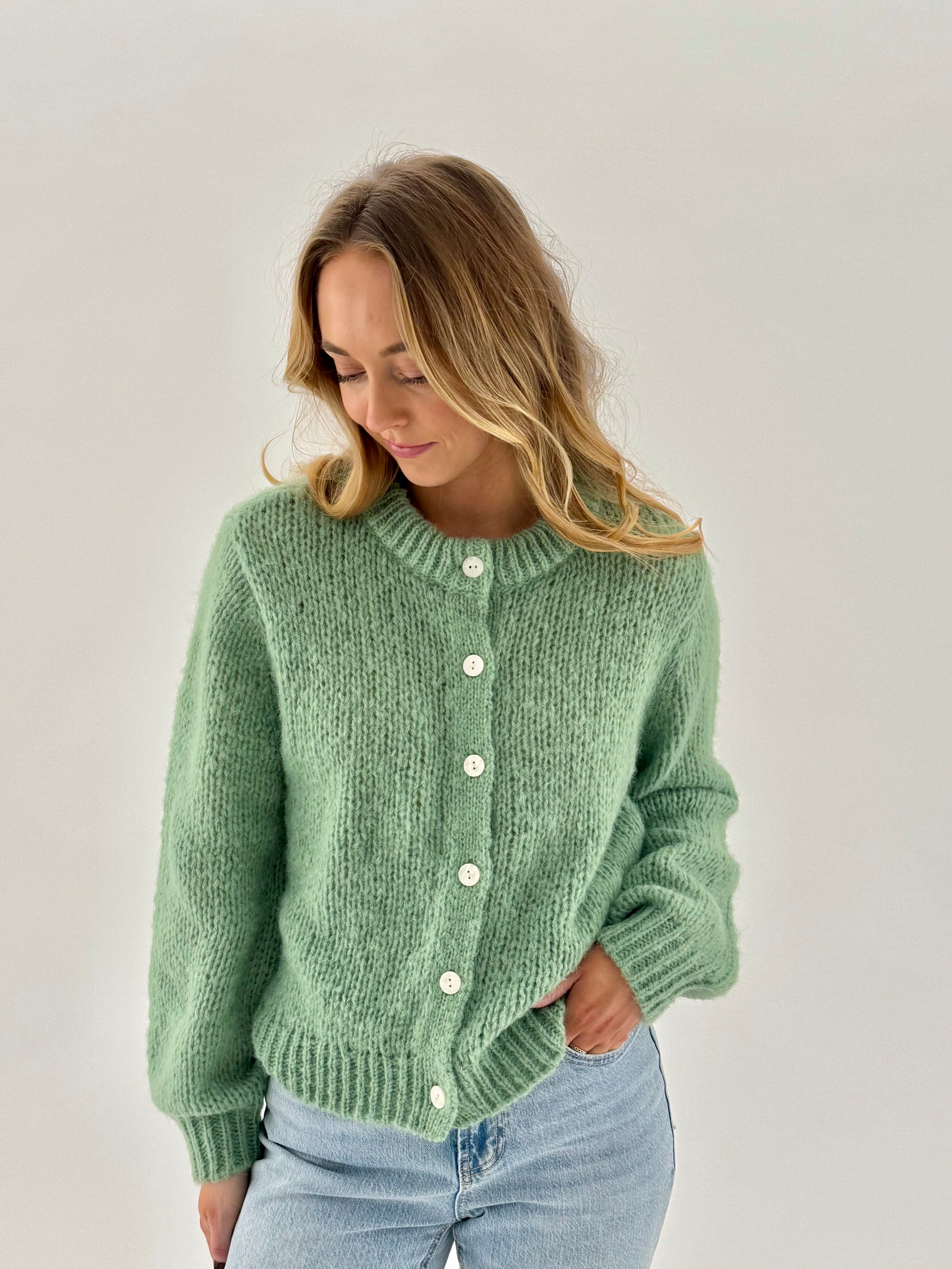 VMWILO CARDIGAN - Mistletoe