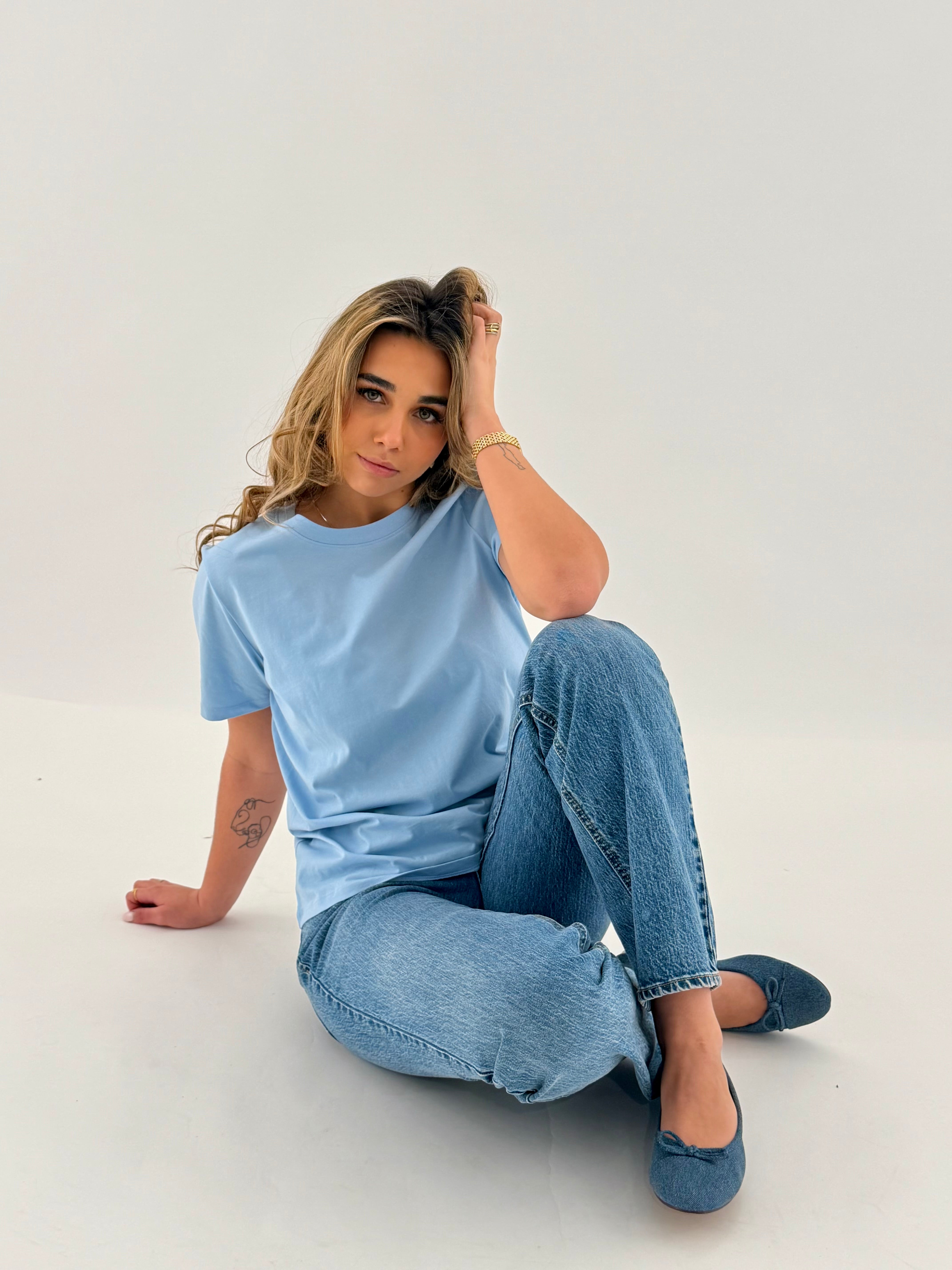 PCRIA T-Shirt - Cashmere Blue