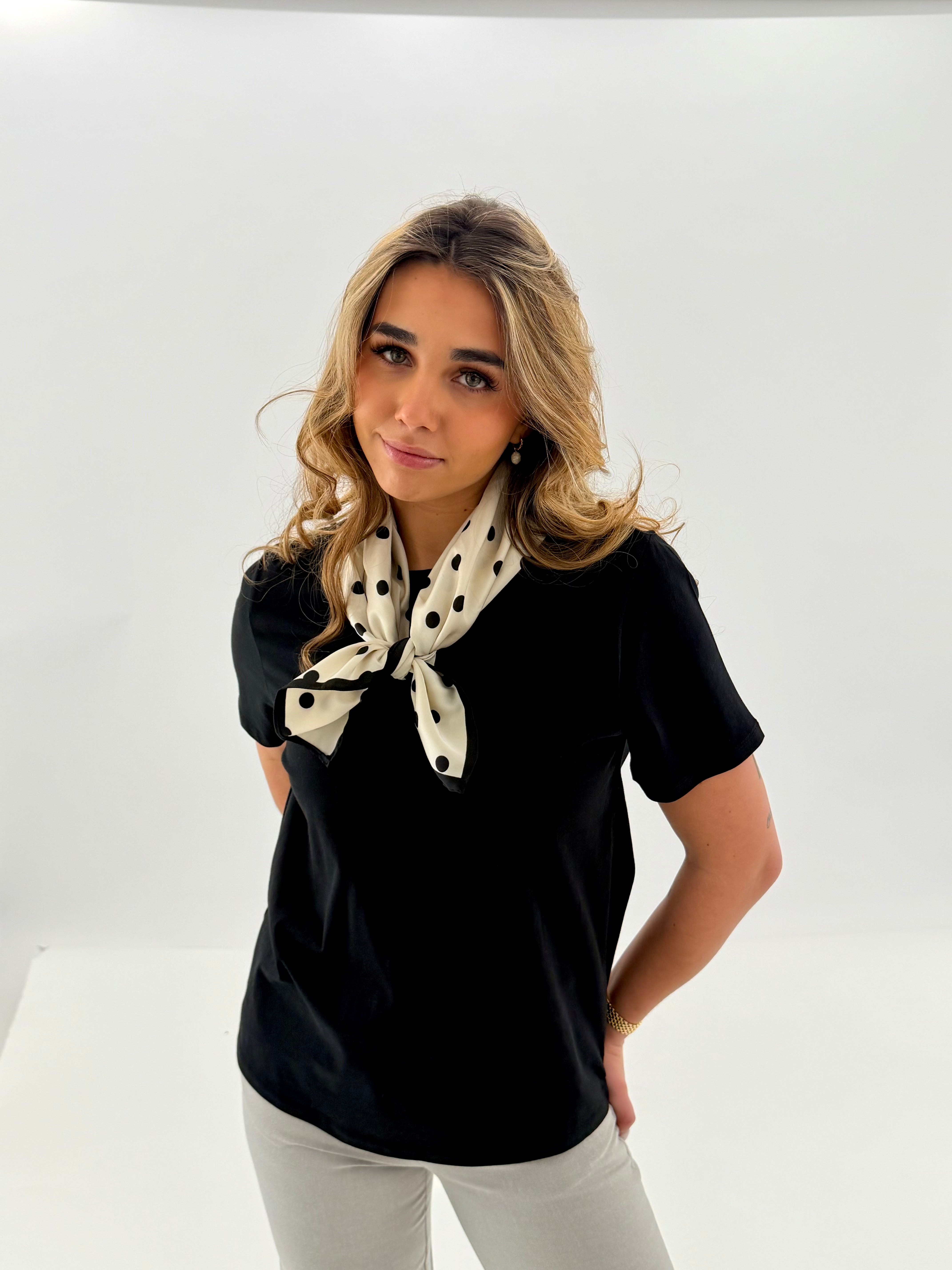 PCRIA T-skjorte - Black