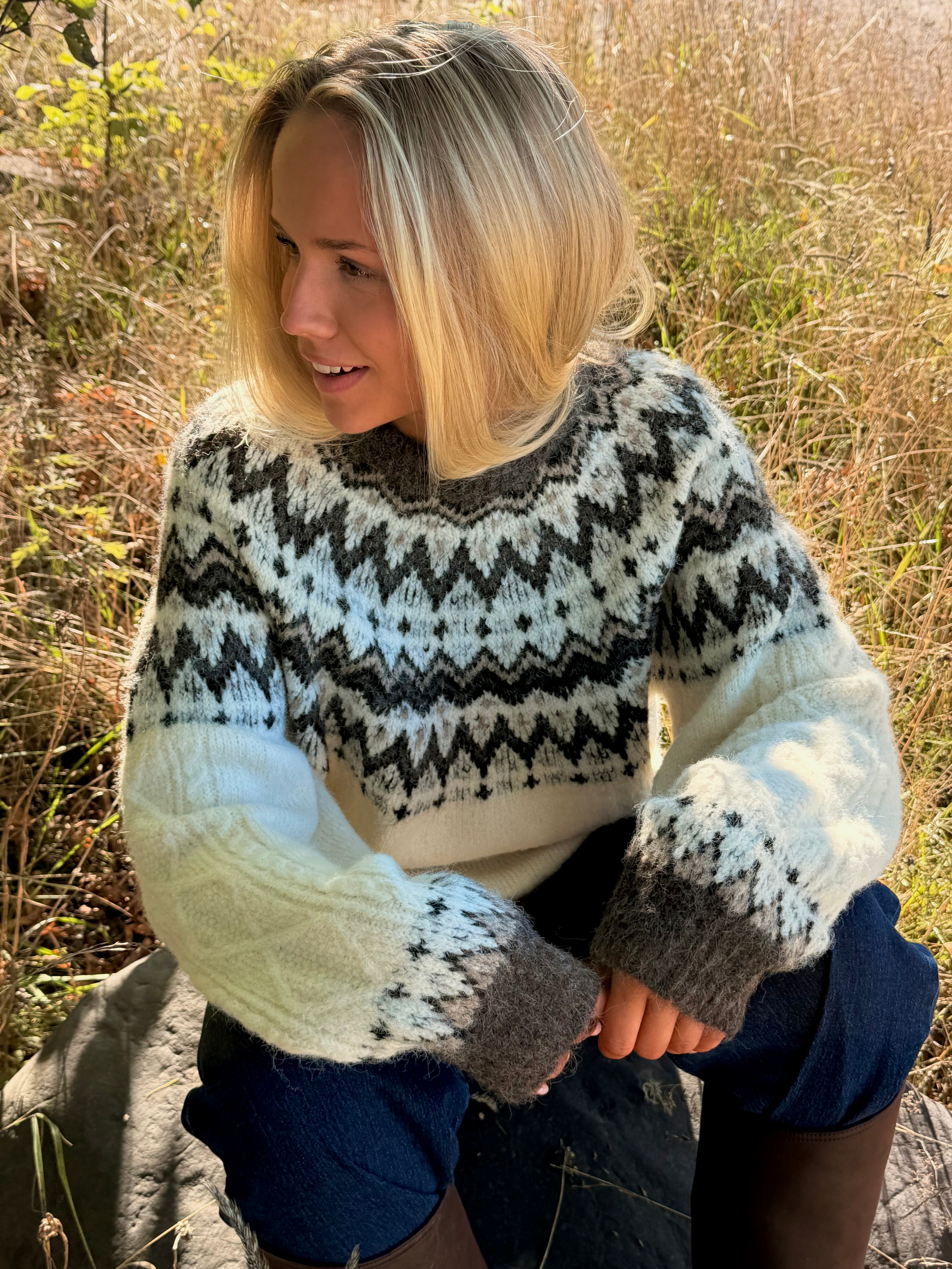 VMJULIANA Pullover - Birch