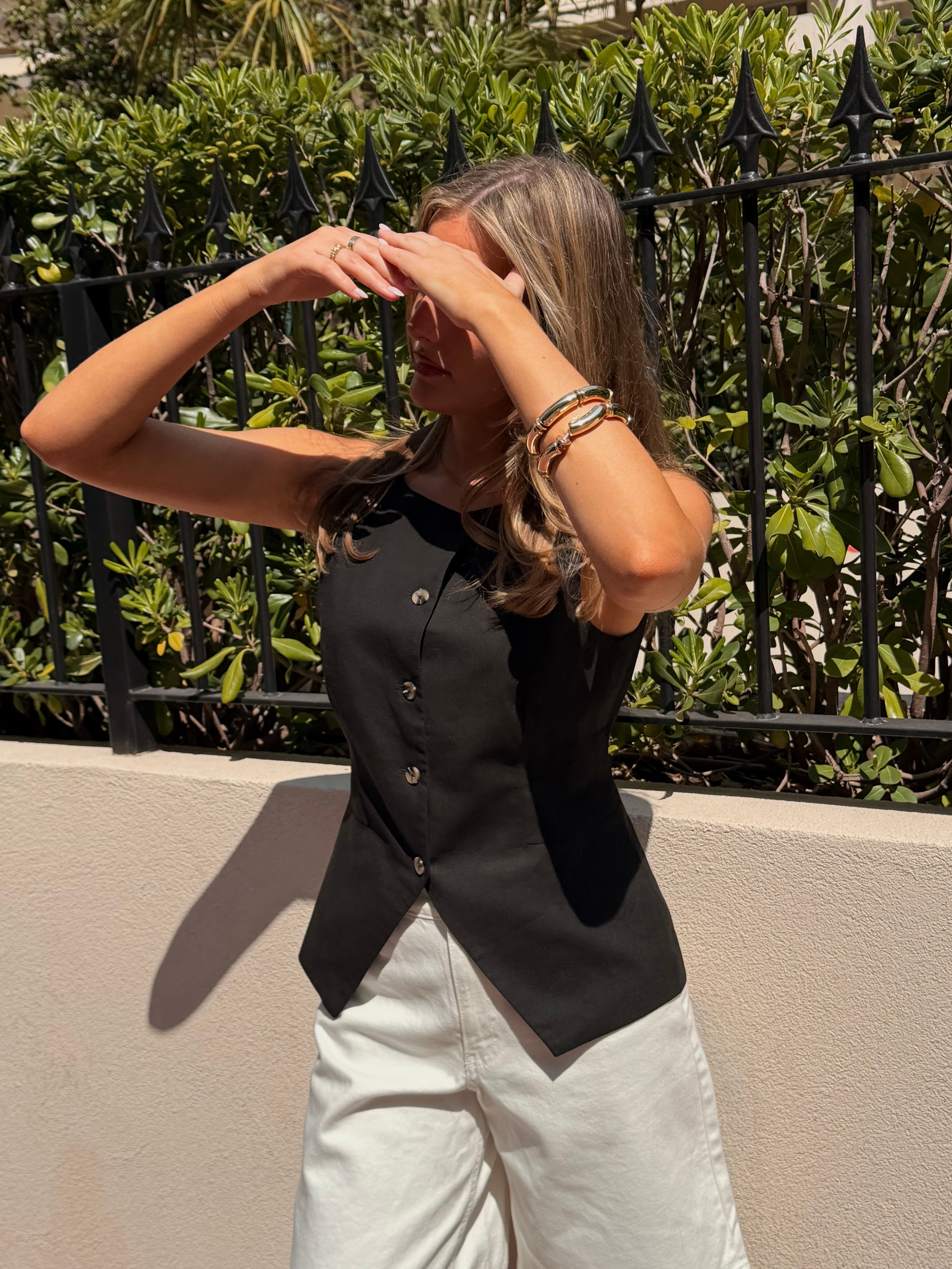 VMPAM Tailored Waistcoat - Black